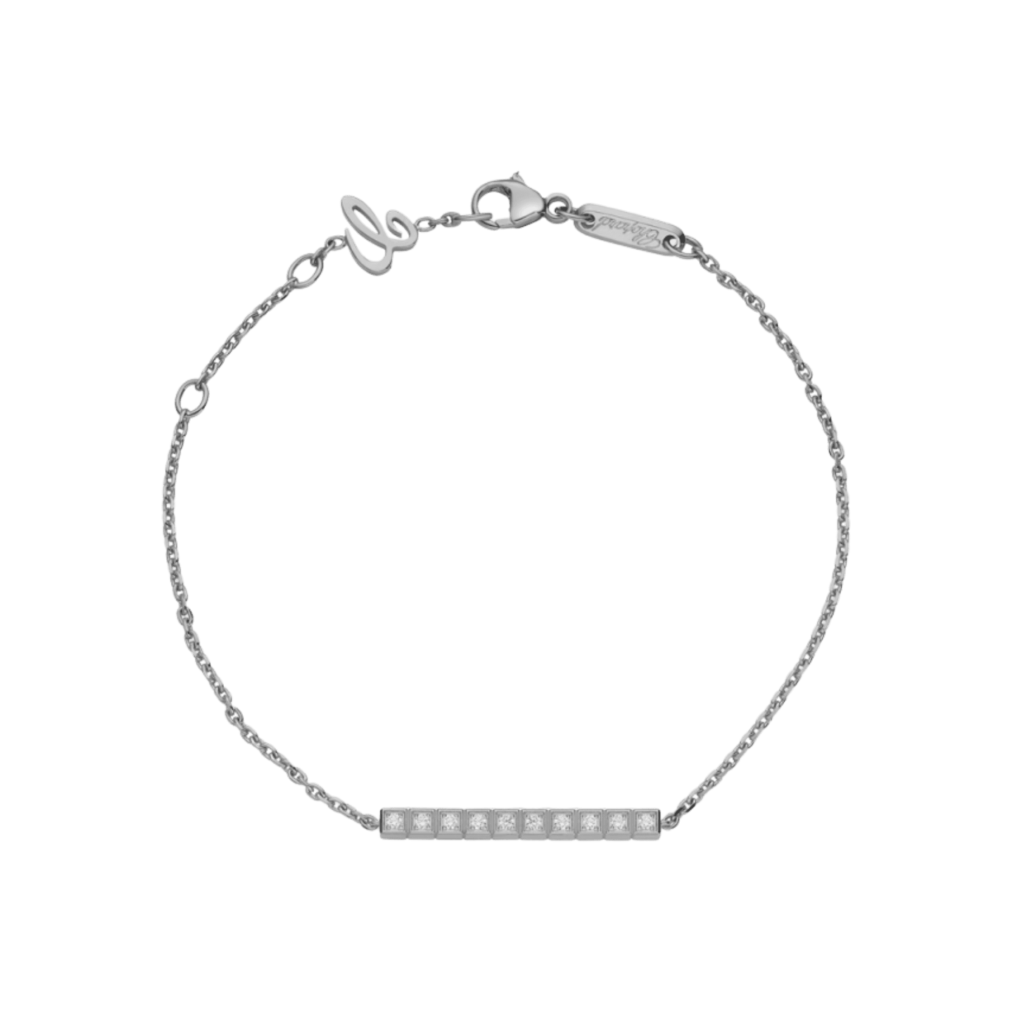 Chopard Ice Cube Mini armband witgoud met diamant - 857702-1003 - #1