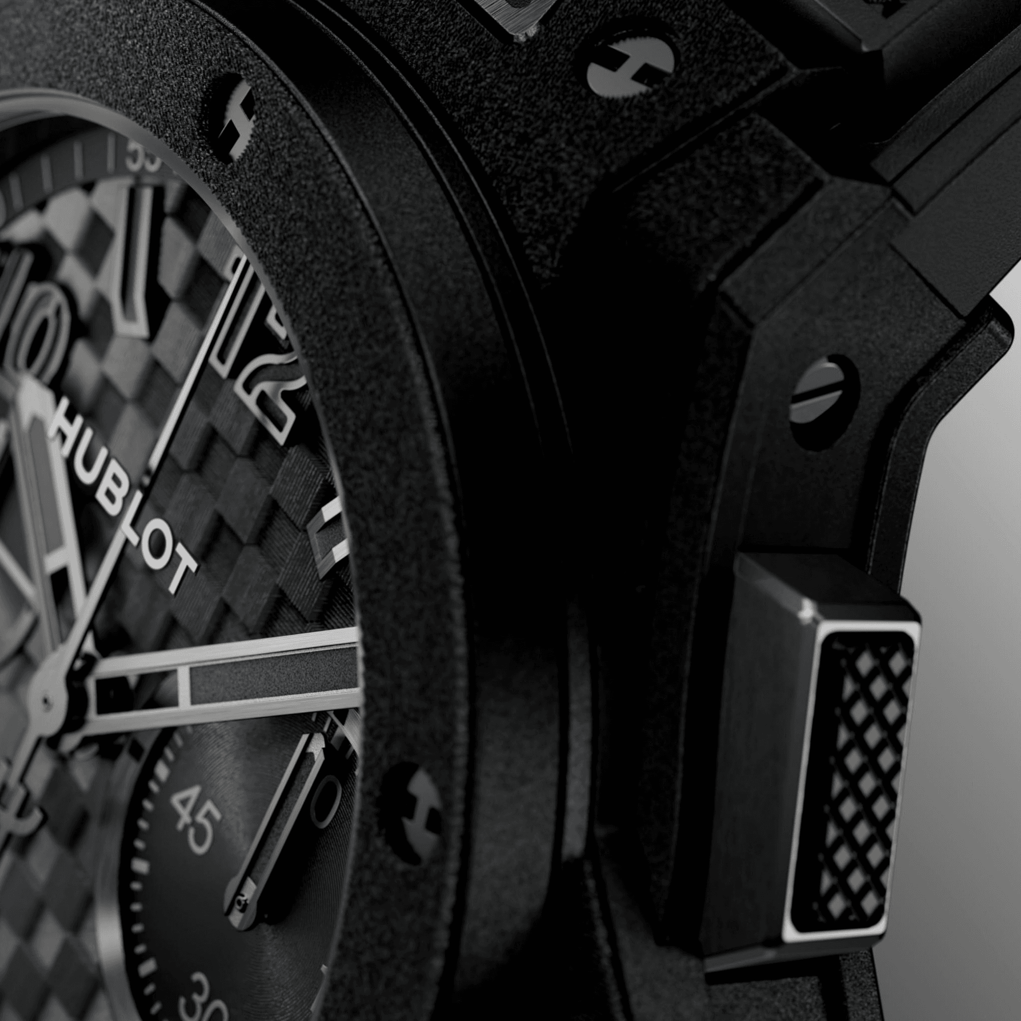 Hublot Big Bang Original Soft Touch All Black 43mm - 431.RXN.2740.RX.VEL - #2