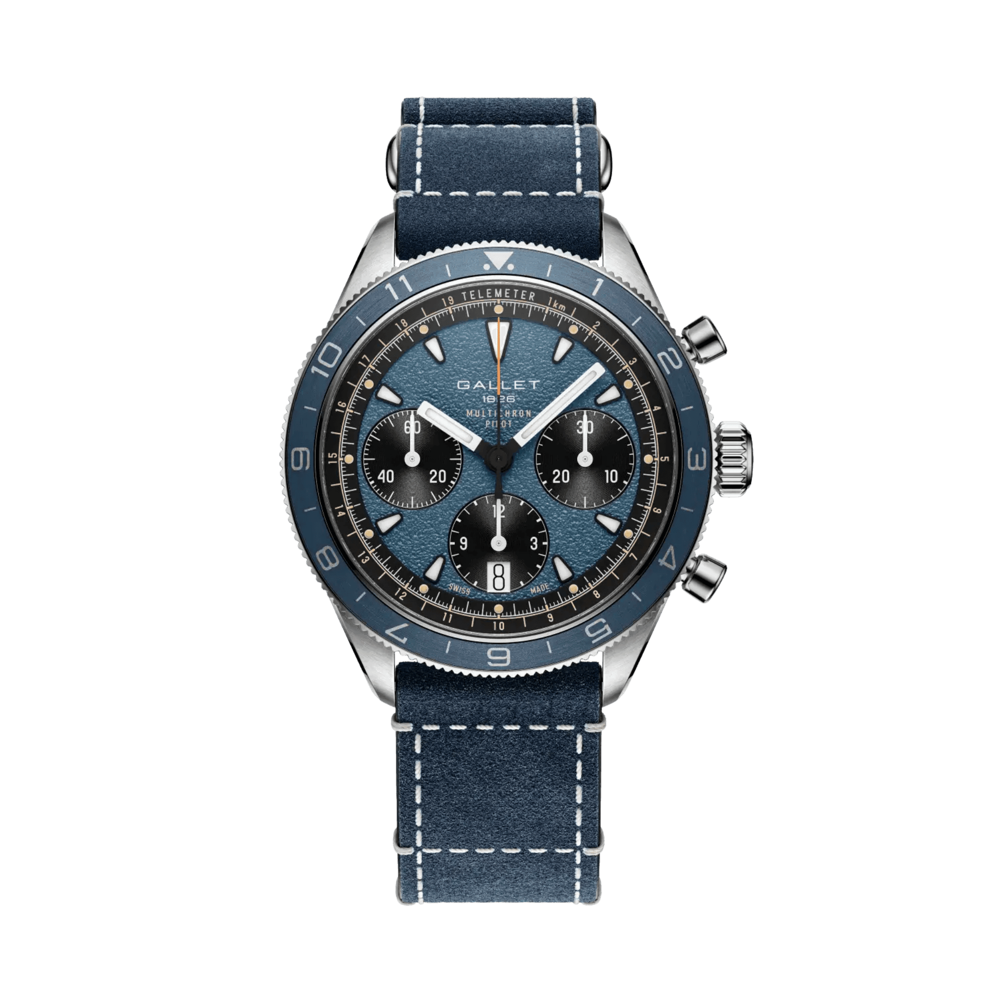 Gallet Multichron Pilot Chronograph 42 42mm - AG2303171C1W1 - #1