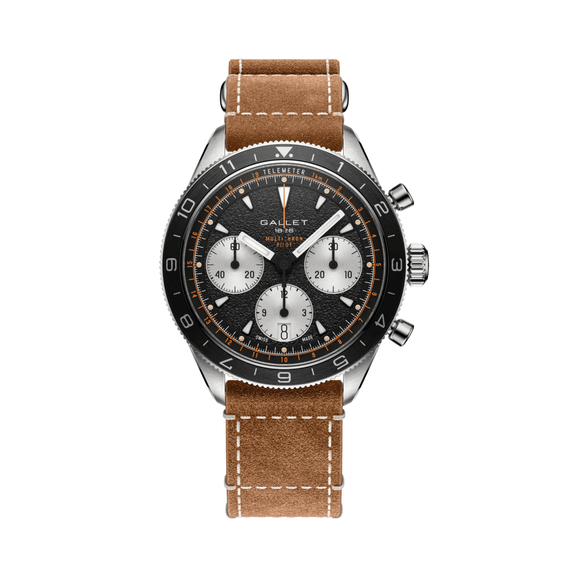 Gallet Multichron Pilot Chronograph 42 42mm - AG2303251B1W1 - #1