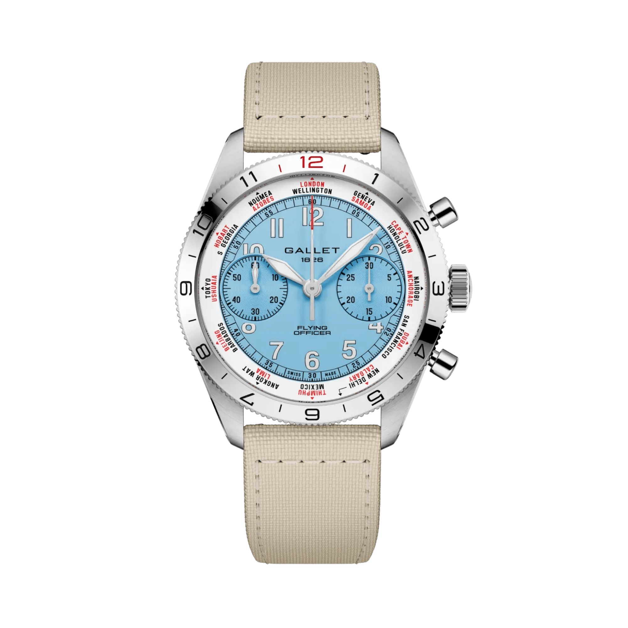 Gallet Flying Officer Chronograph 40 40mm - AG2301131C1W1 - #1