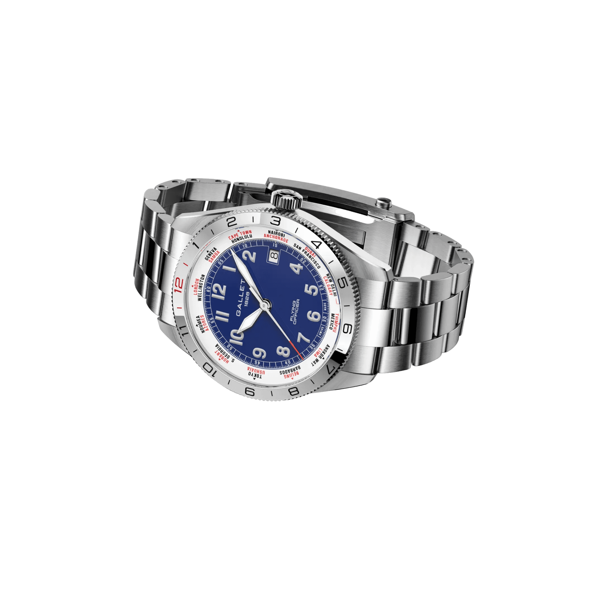 Gallet Flying Officer Automatic Date 40mm - AG1701131C1A1 - #3