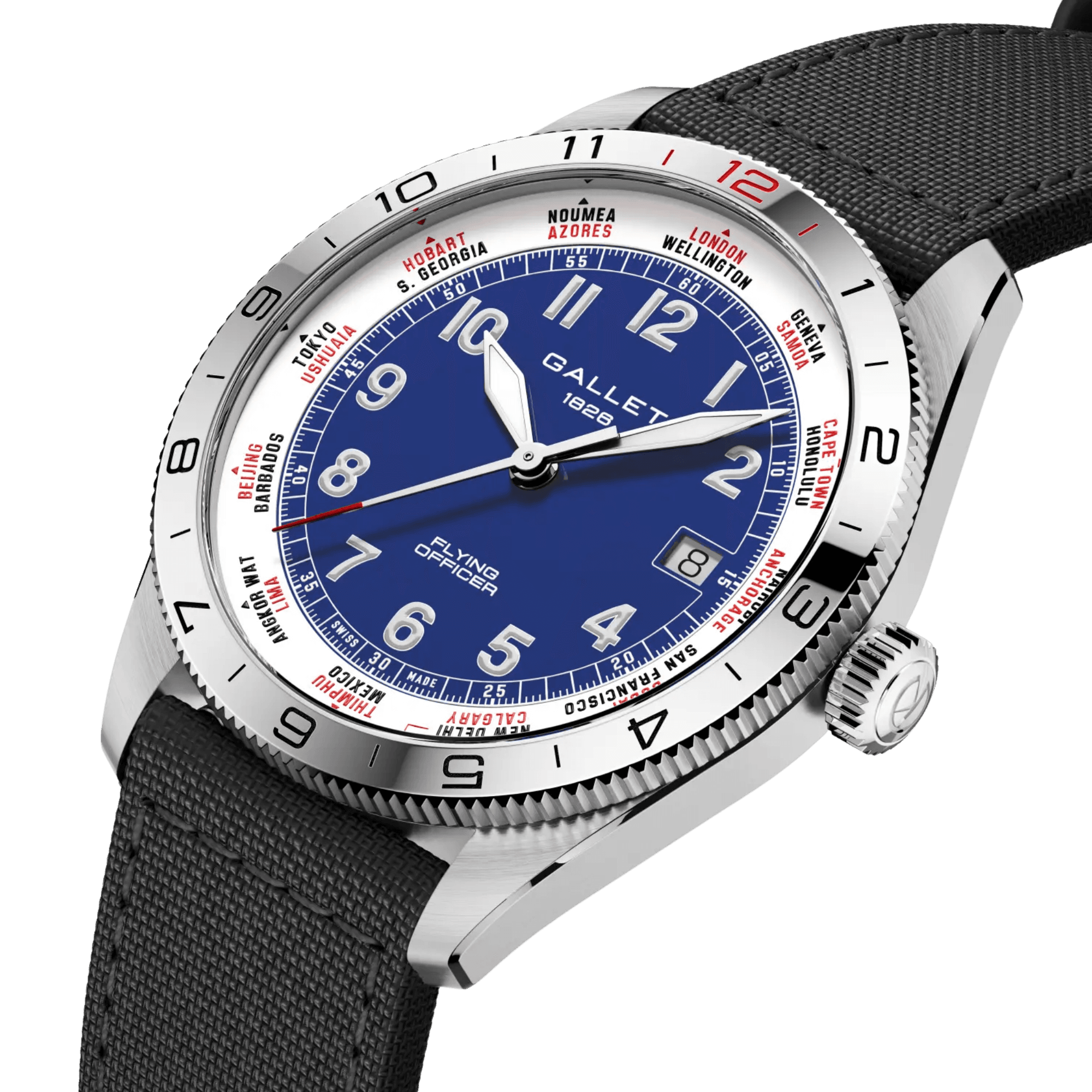 Gallet Flying Officer Automatic Date 40mm - AG1701131C1W1 - #2