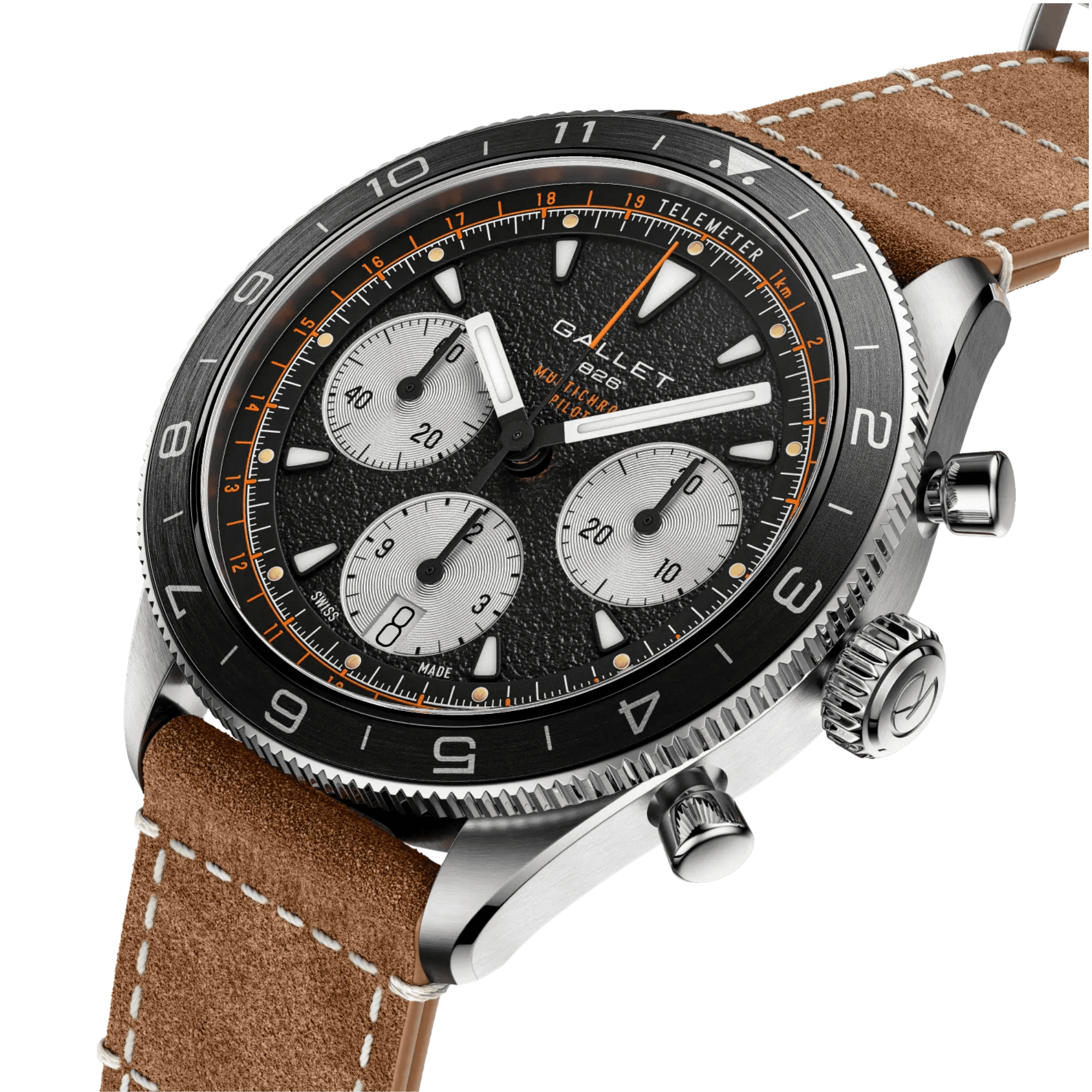 Gallet Multichron Pilot Chronograph 42 42mm - AG2303251B1W1 - #2