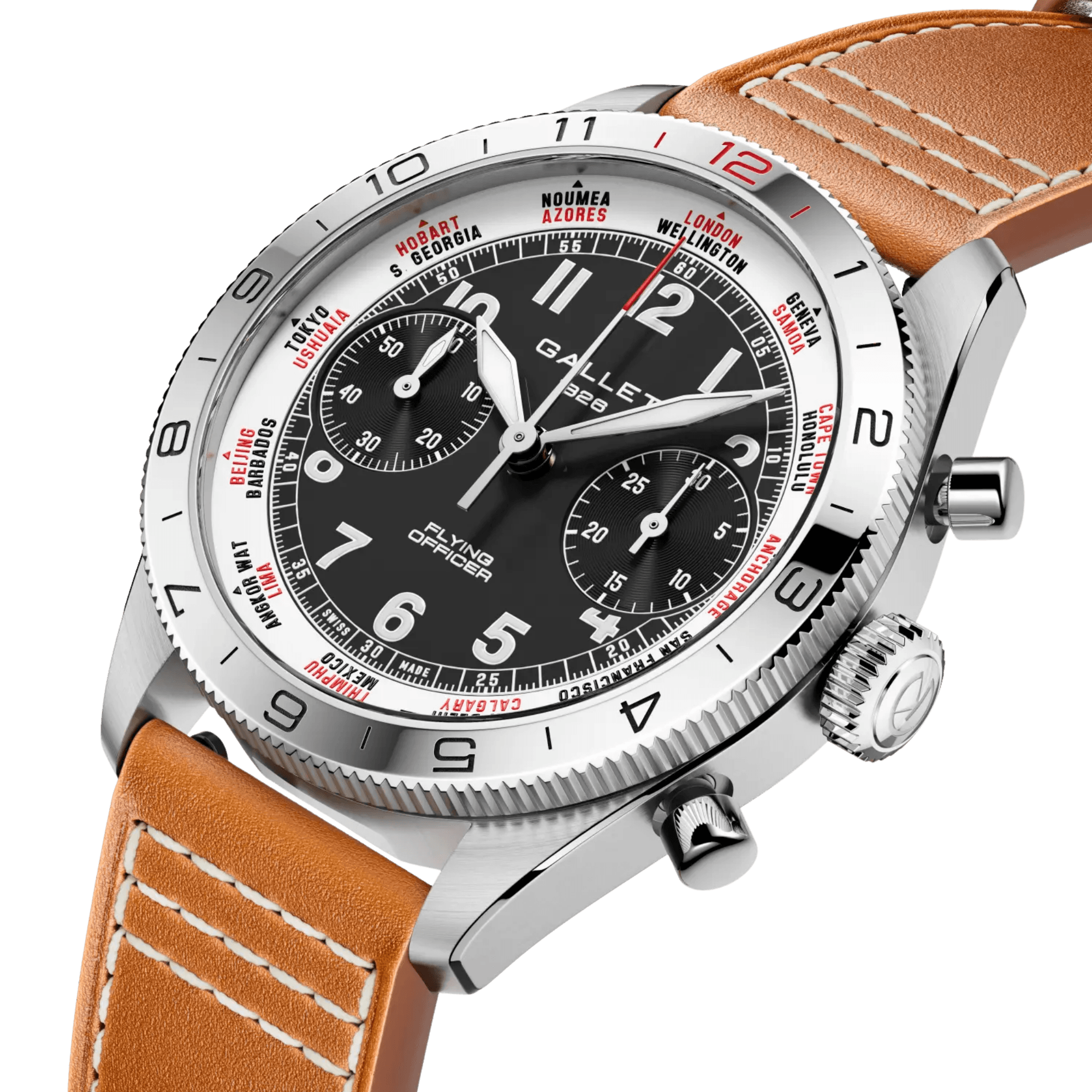 Gallet Flying Officer Chronograph 40 40mm - AG2301131B1X2 - #2