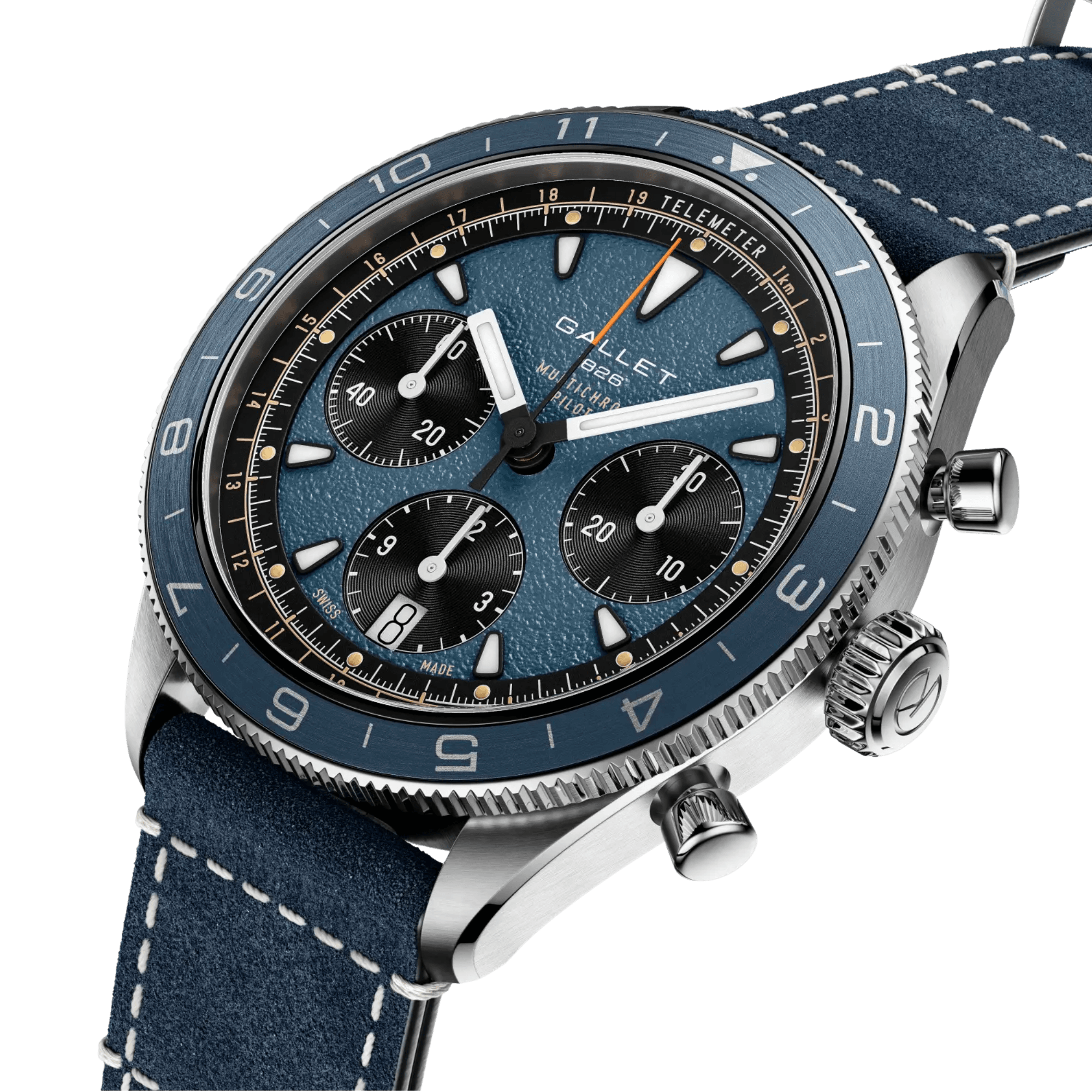 Gallet Multichron Pilot Chronograph 42 42mm - AG2303171C1W1 - #2