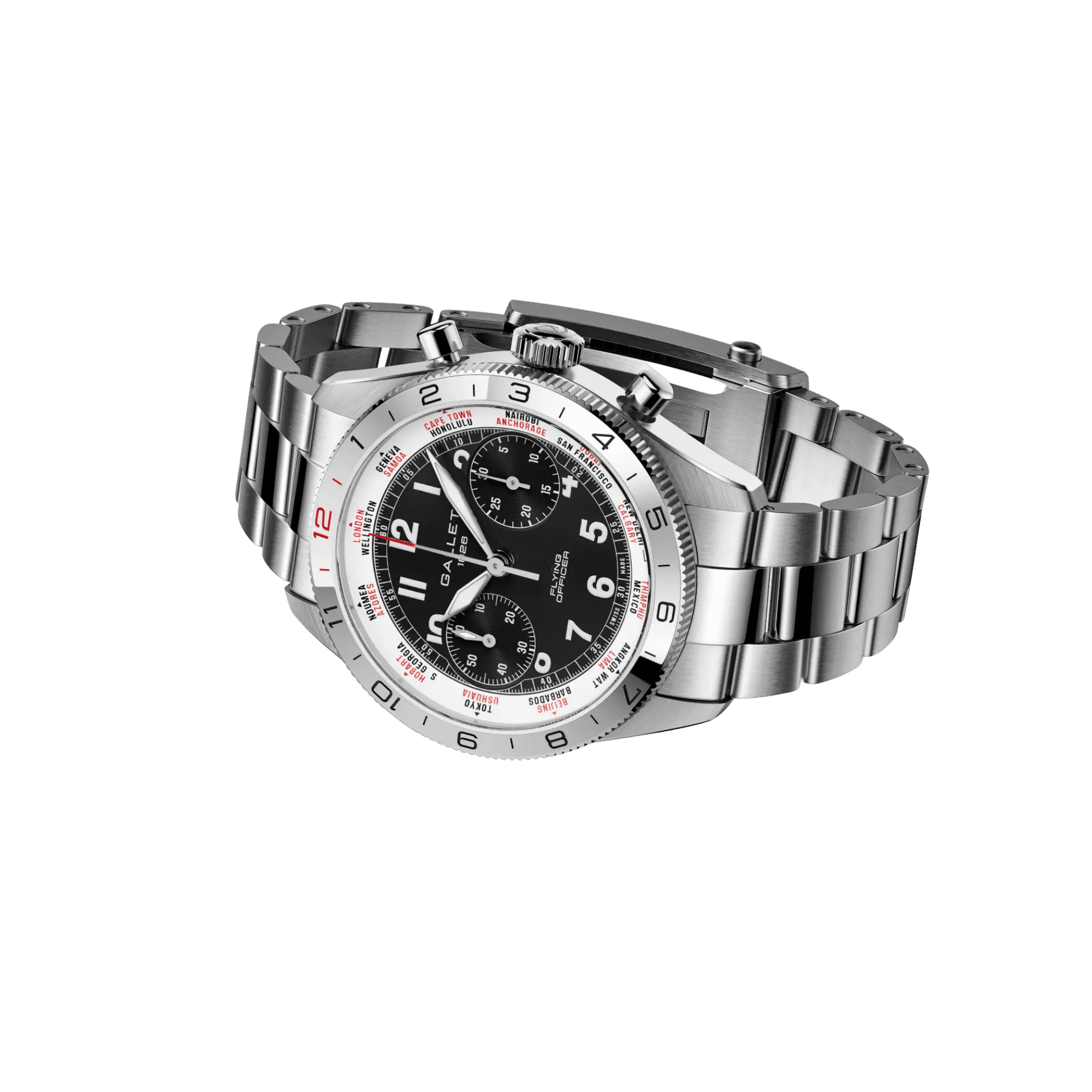 Gallet Flying Officer Chronograph 40 40mm - AG2301131B1A1 - #3