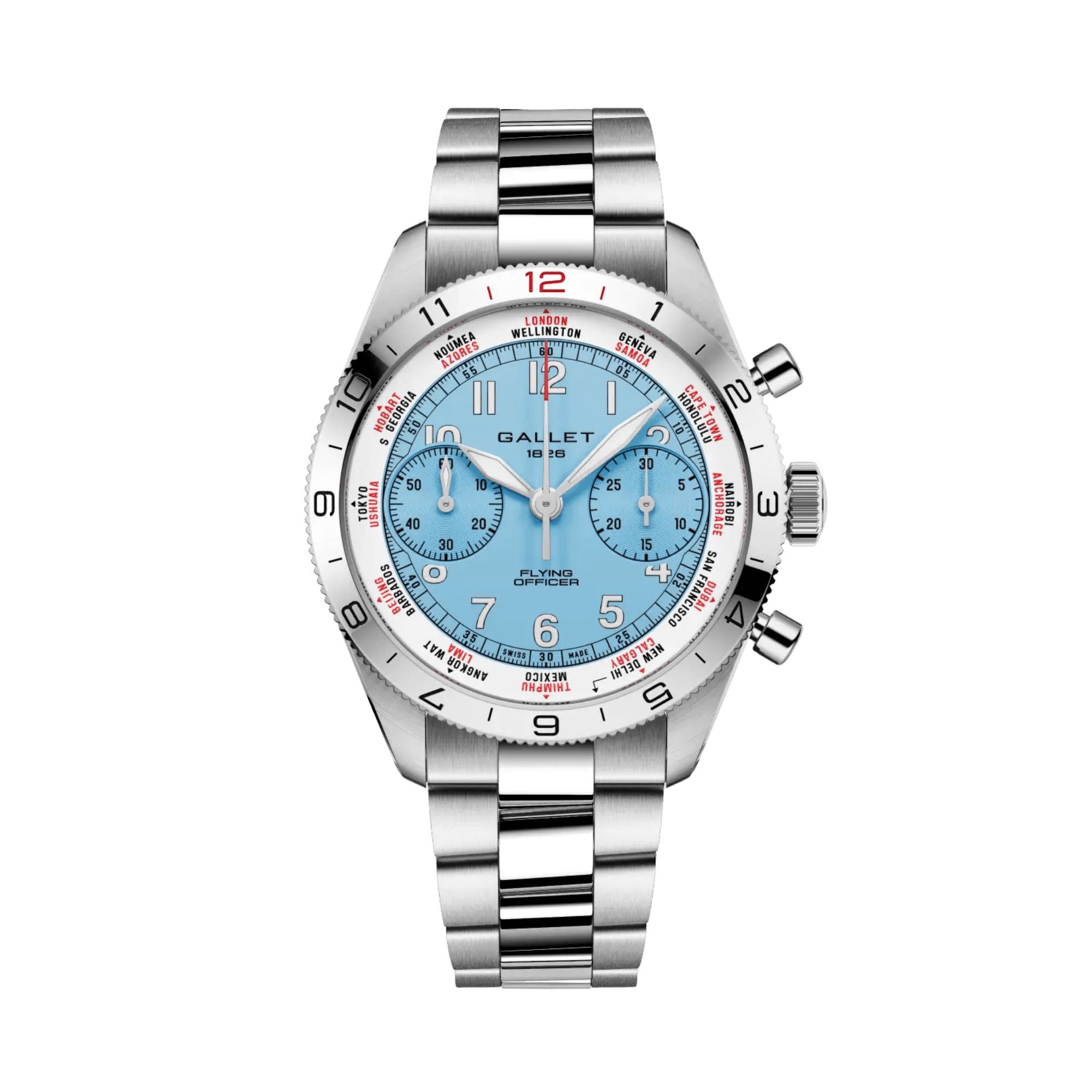 Gallet Flying Officer Chronograph 40 40mm - AG2301131C1A1 - #1