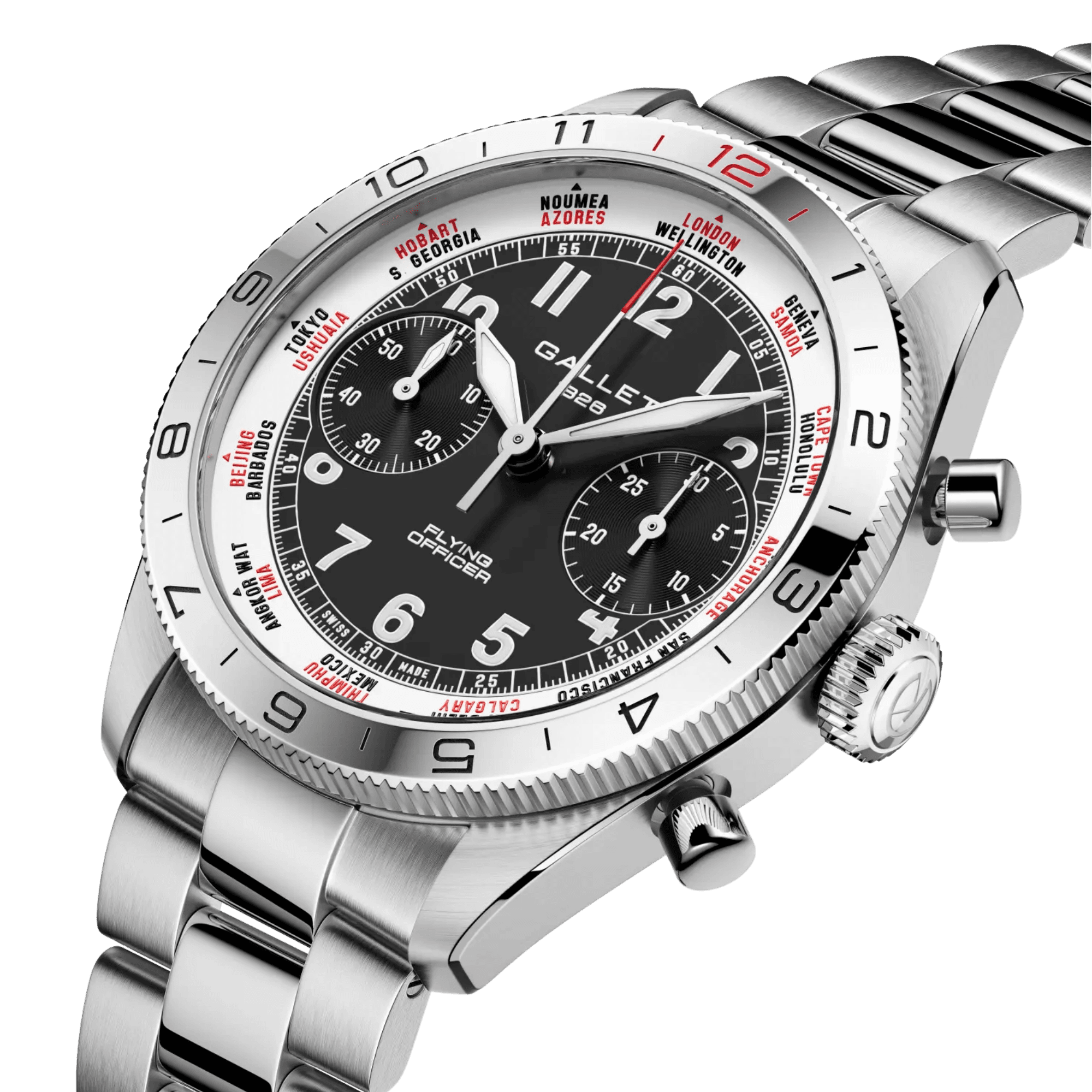 Gallet Flying Officer Chronograph 40 40mm - AG2301131B1A1 - #2