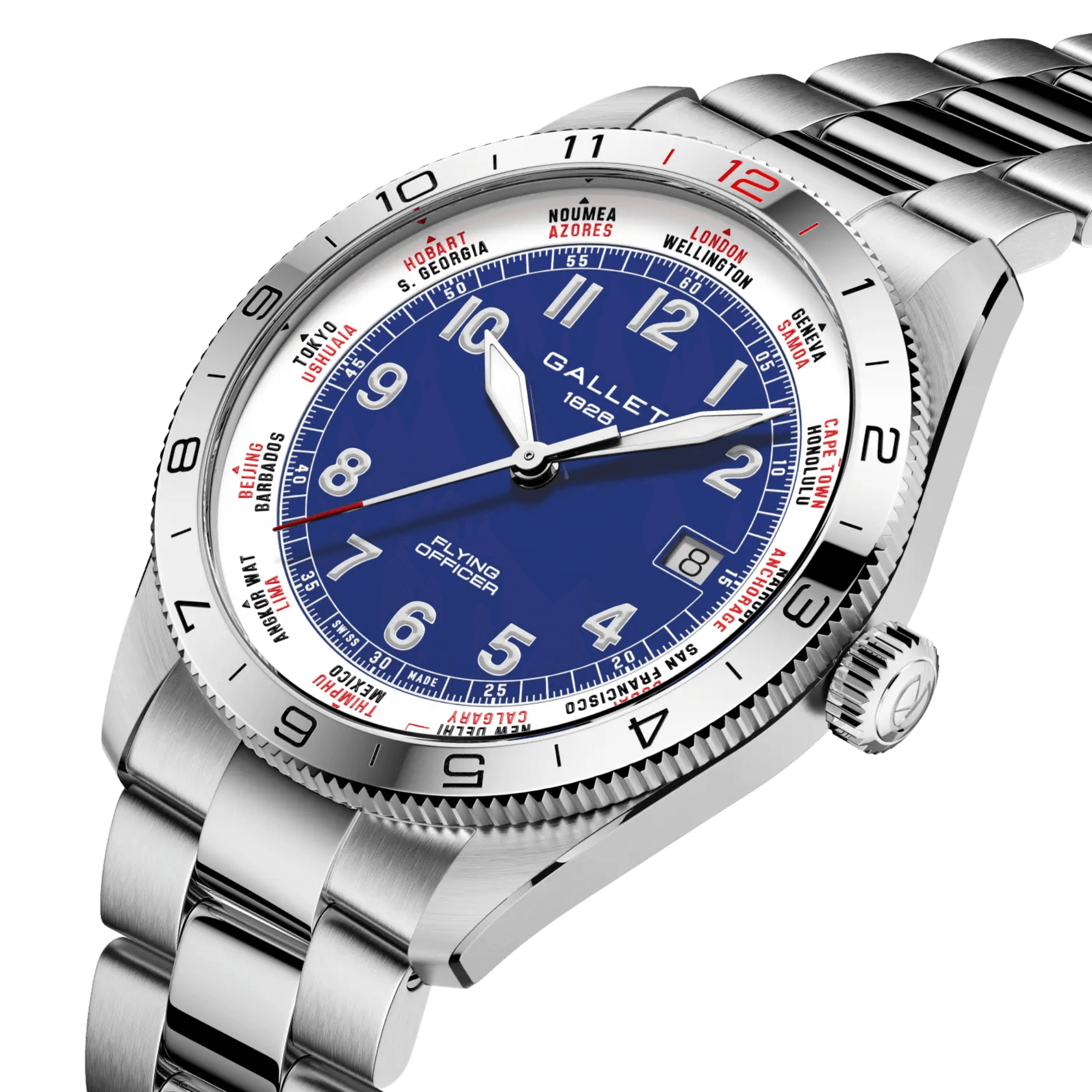 Gallet Flying Officer Automatic Date 40mm - AG1701131C1A1 - #2