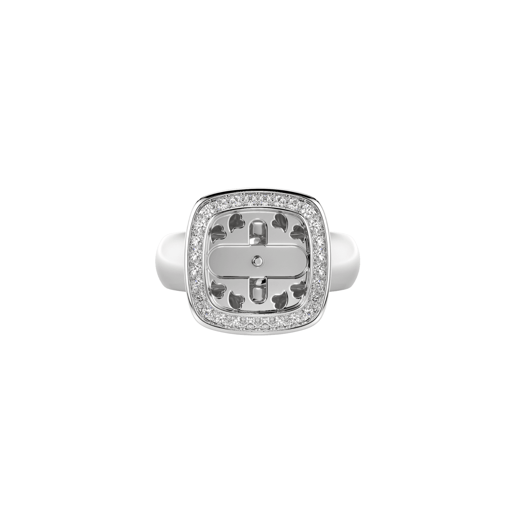 Tirisi Jewelry Milano Twist ring witgoud - TR9817DW - #5