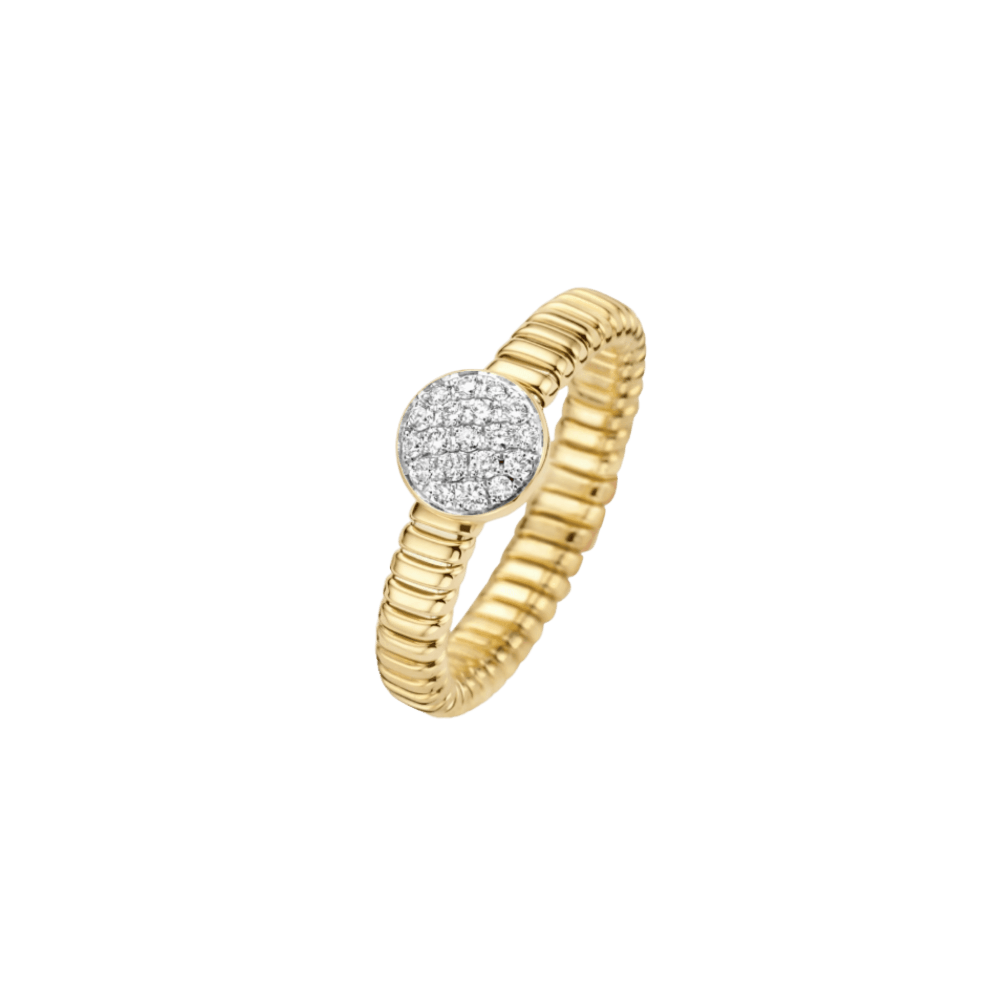 Tirisi Jewelry Amsterdam Tubogas ring geelgoud - TR1183D(2T) - #1