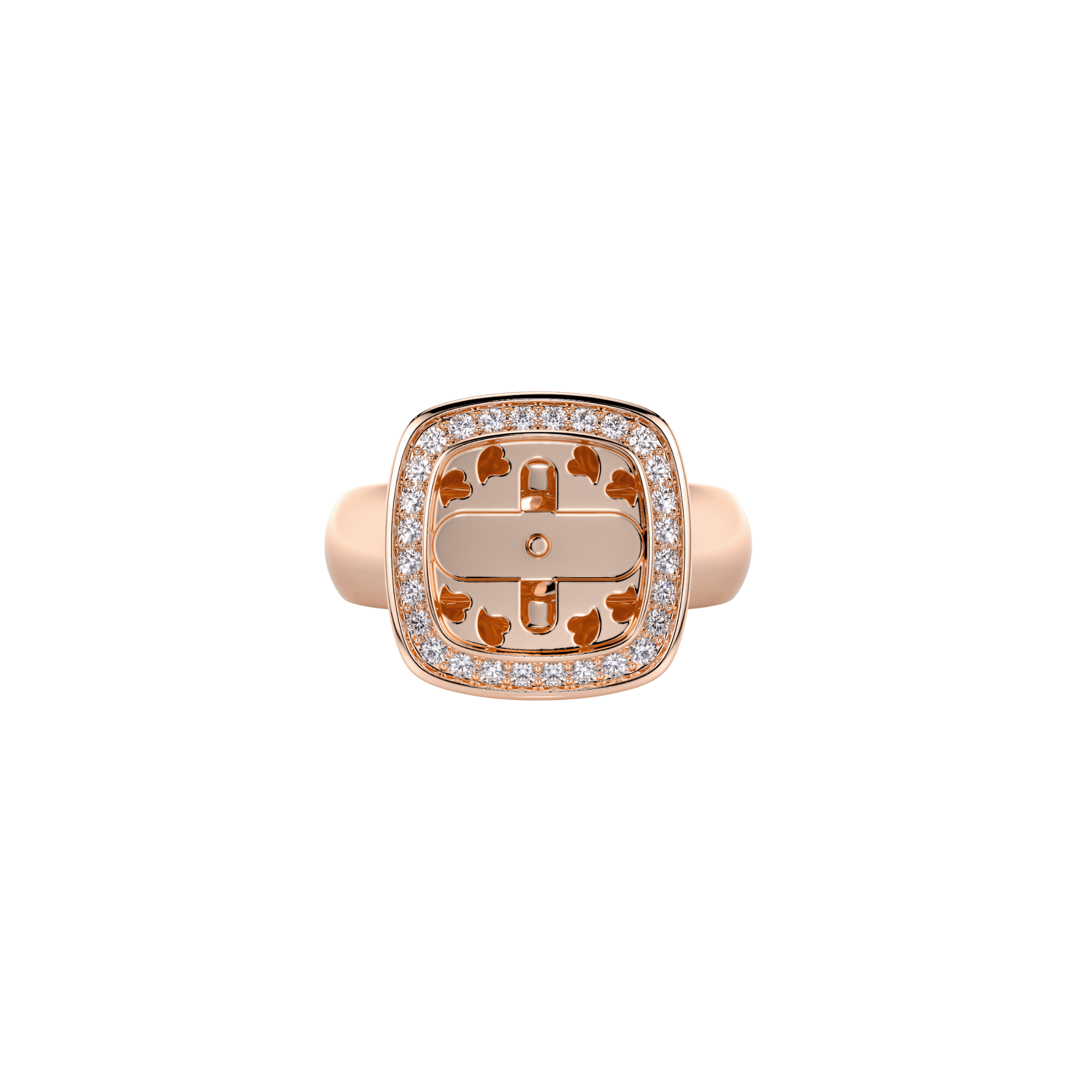Tirisi Jewelry Milano Twist ring roodgoud - TR9817DP - #5