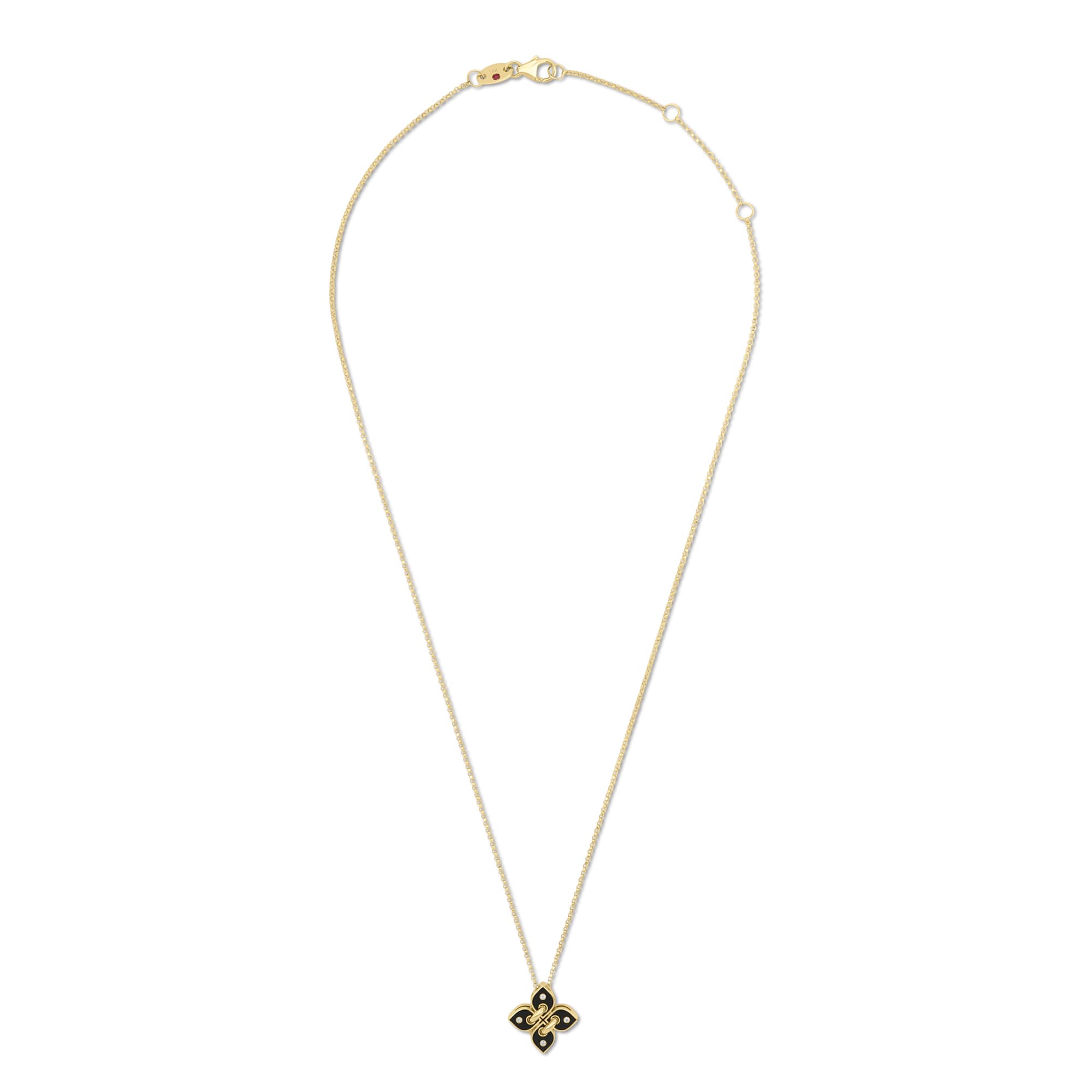 Roberto Coin Love in Verona collier geelgoud met diamant - ADR888CL2661 - #2
