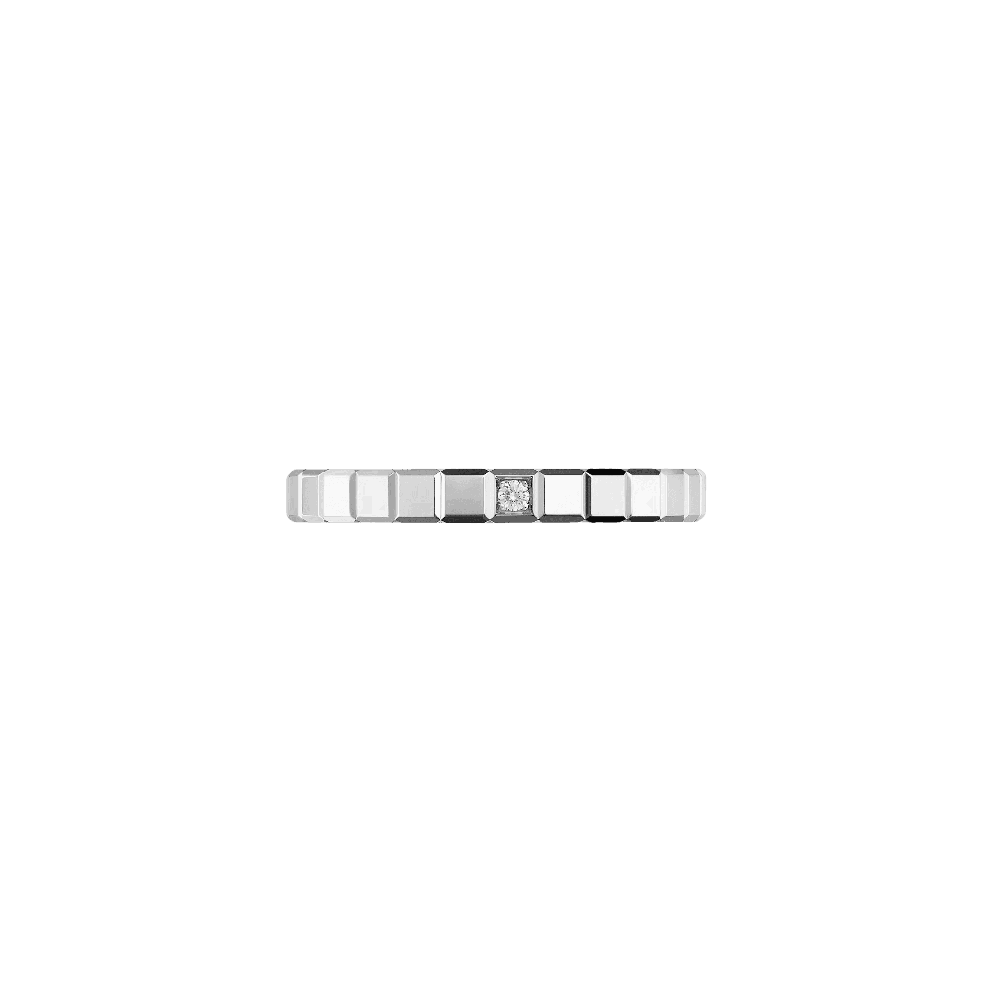 Chopard Ice Cube Mini ring witgoud met diamant - 827702-1230 - #2