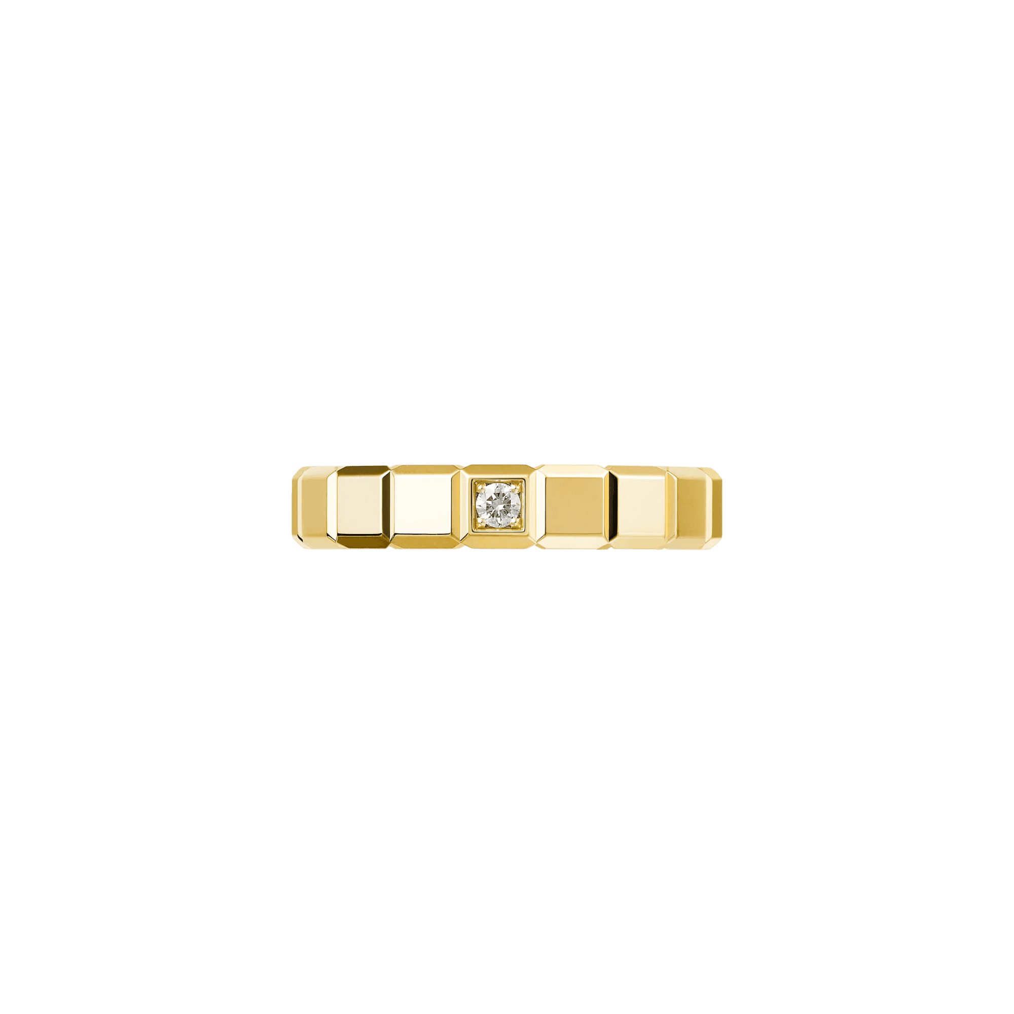 Chopard Ice Cube ring geelgoud met diamant - 829834-0077 - #2