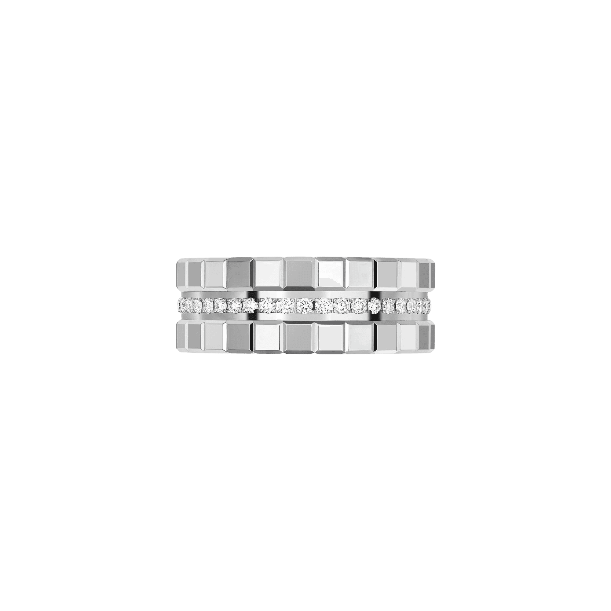 Chopard Ice Cube Mini ring witgoud met diamant - 827005-1042 - #2