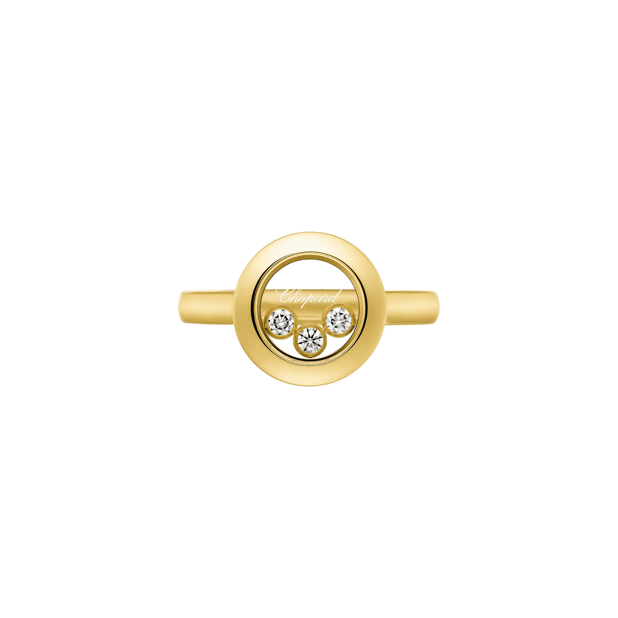 Chopard Happy Diamonds Icons Round ring geelgoud met diamant - 82A018-0109 - #2
