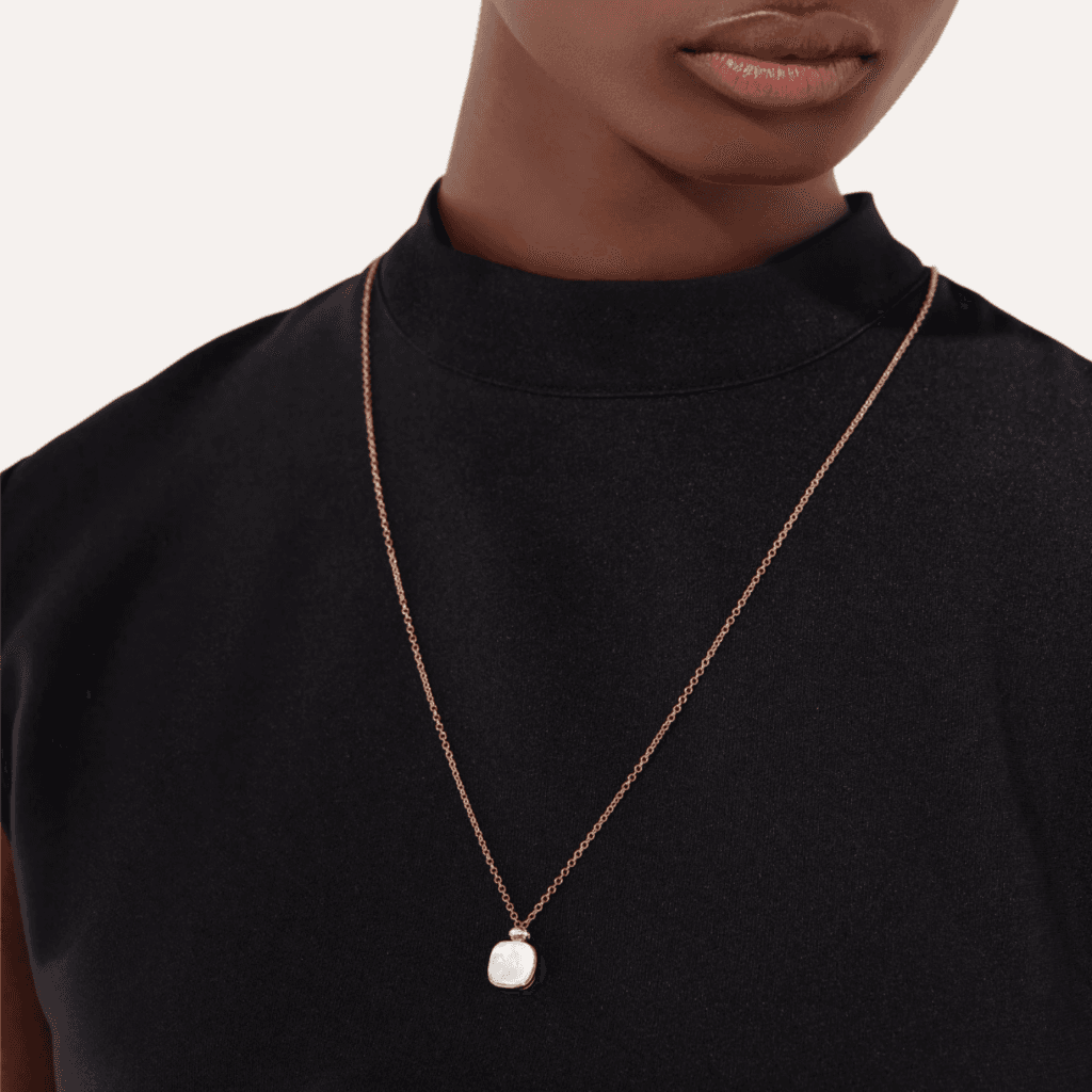 Pomellato Nudo collier roodgoud met diamant - PCC2022 O6WHR BTBMP - #4