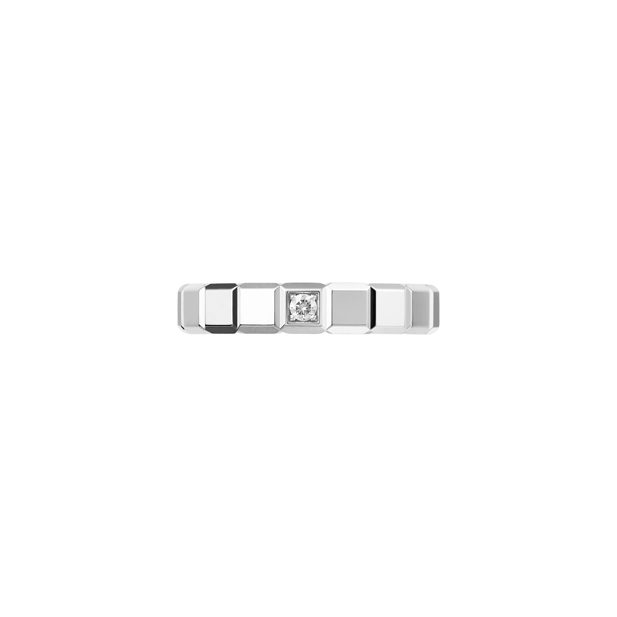 Chopard Ice Cube Medium ring witgoud met diamant - 829834-1071 - #3