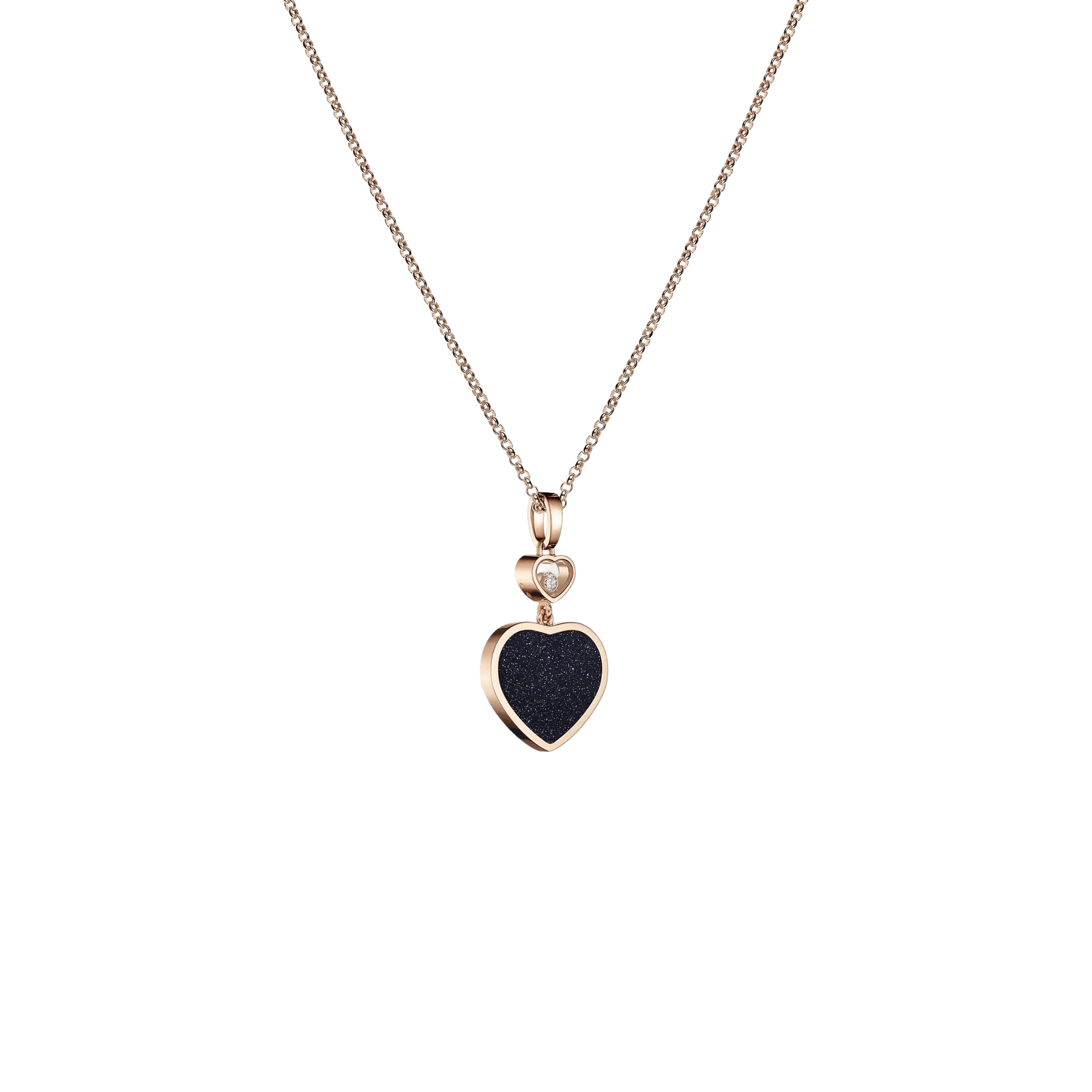 Chopard Happy Diamonds Happy Hearts collier roodgoud met diamant - 797482-5510 - #2