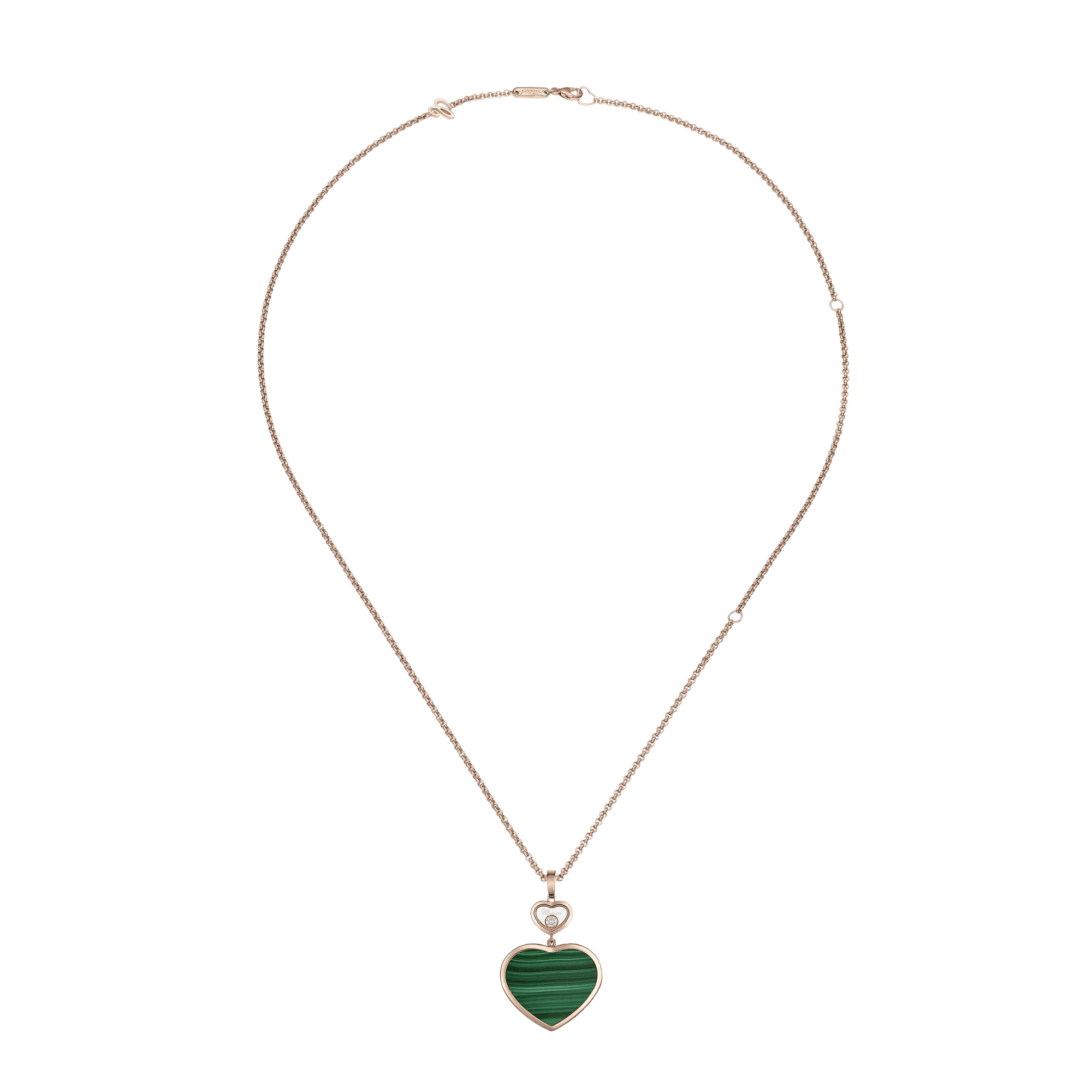 Chopard Happy Diamonds Happy Hearts collier roodgoud met diamant - 79A075-5151 - #5