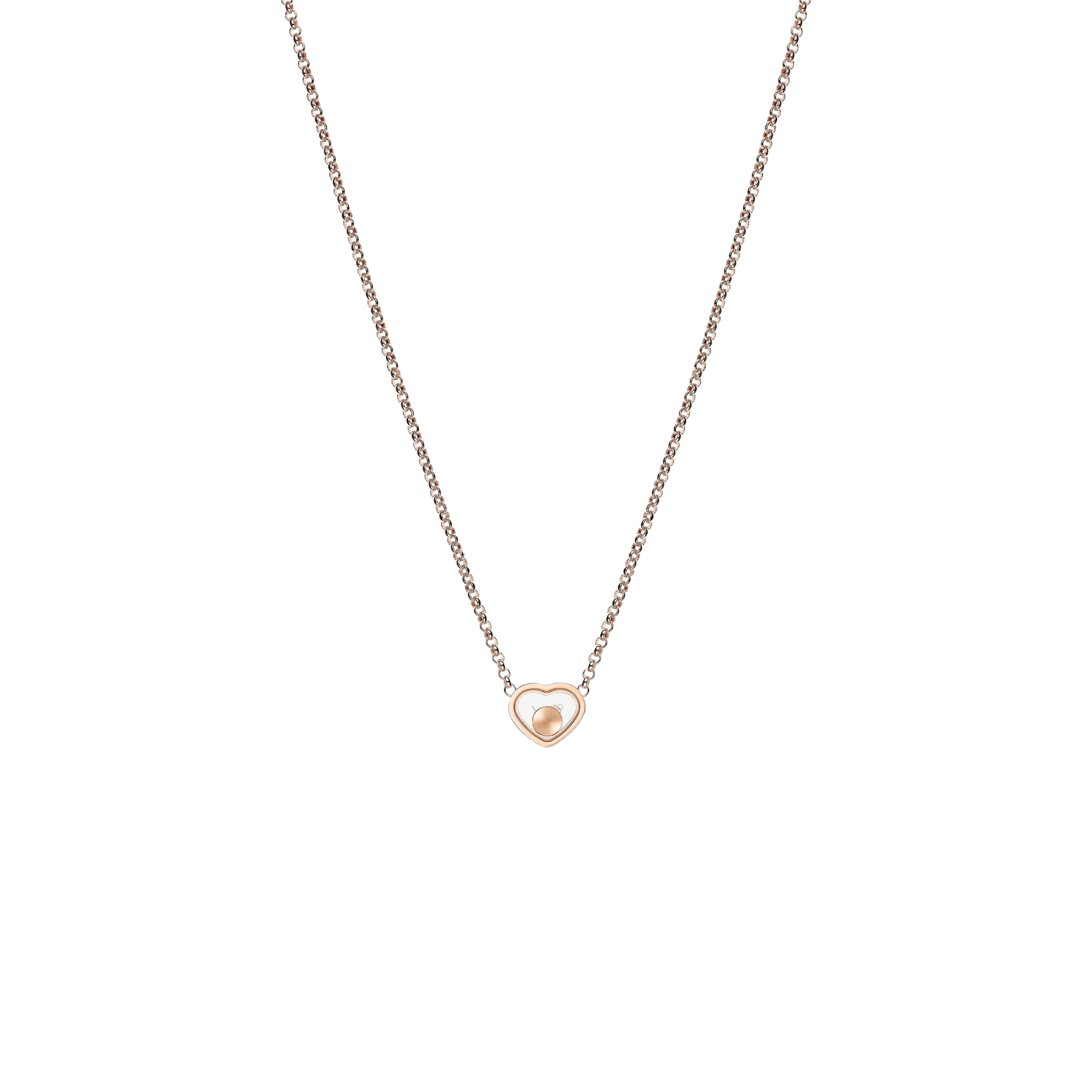 Chopard Happy Diamonds Happy Hearts collier roodgoud met diamant - 81A086-5001 - #4