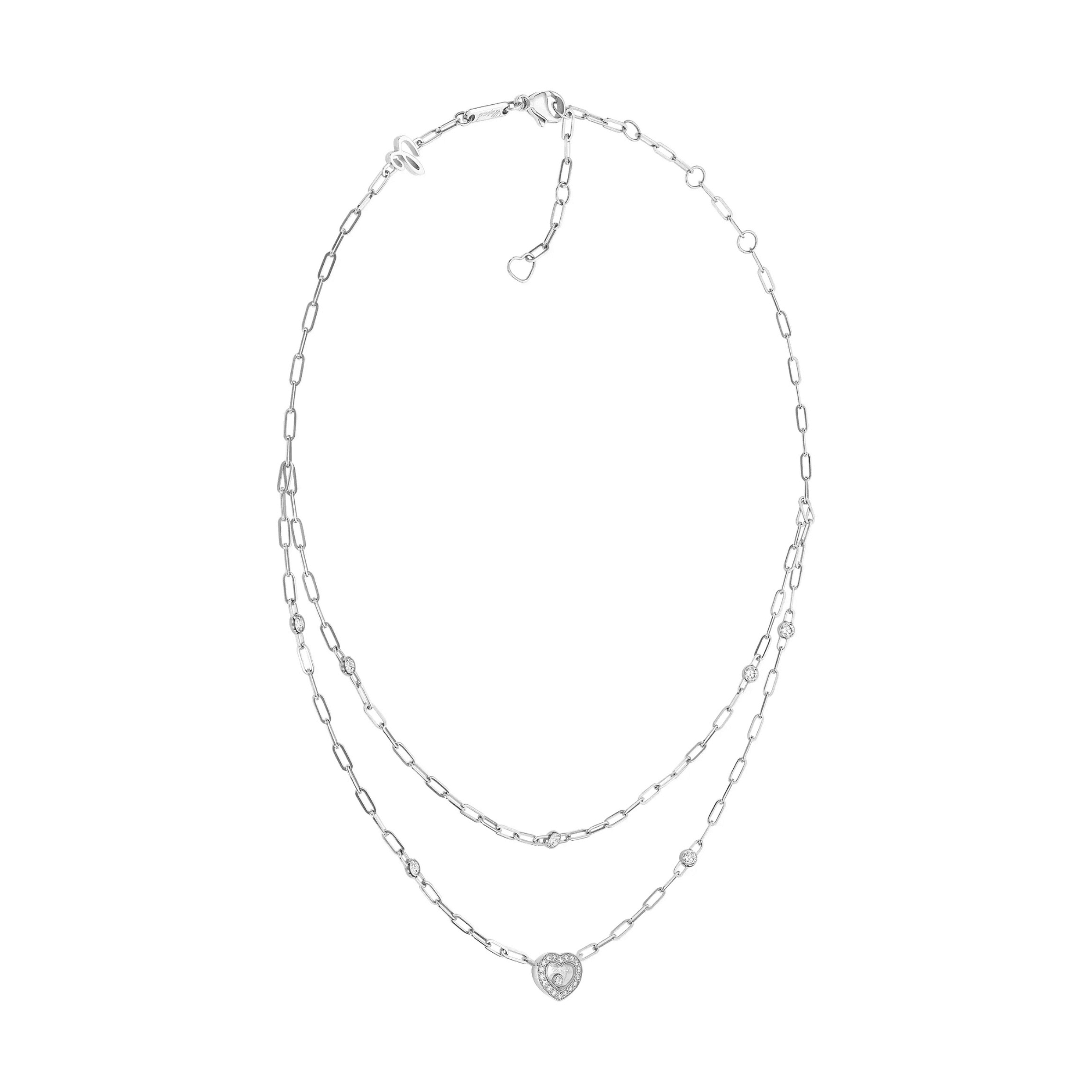 Chopard Happy Diamonds Icons Heart collier witgoud met diamant - 81A054-1221 - #2