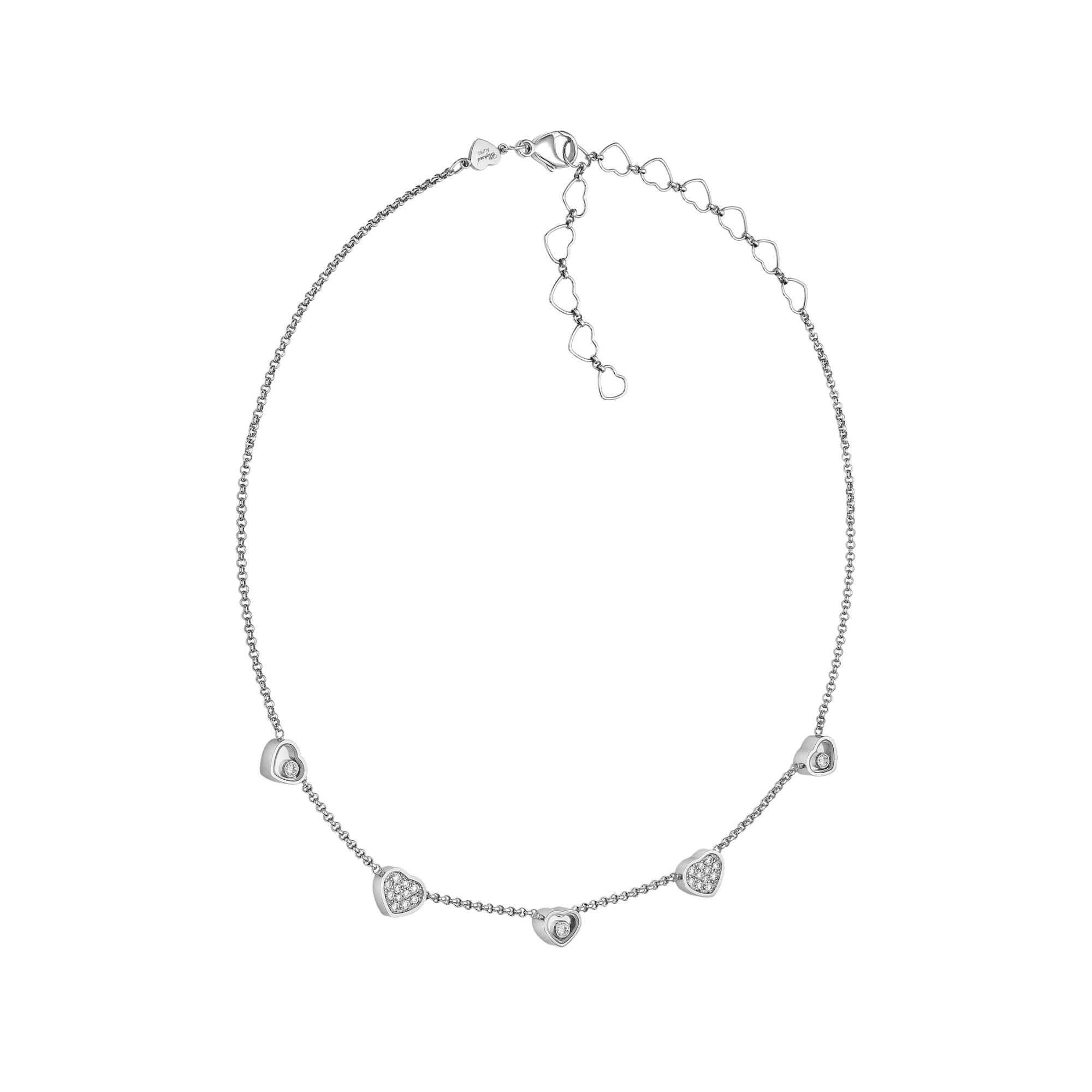 Chopard Happy Diamonds Happy Hearts collier witgoud met diamant - 81A089-1401 - #2