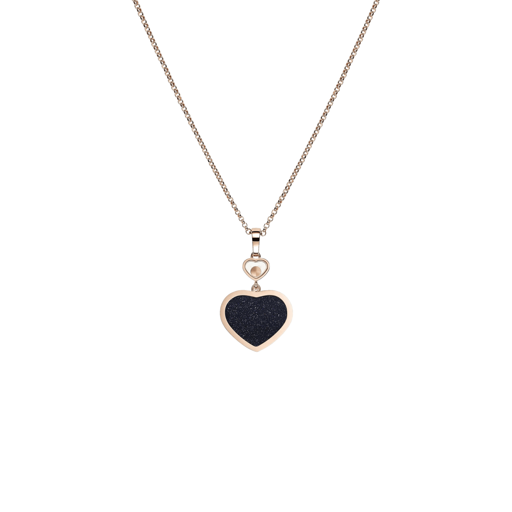 Chopard Happy Diamonds Happy Hearts collier roodgoud met diamant - 797482-5510 - #3