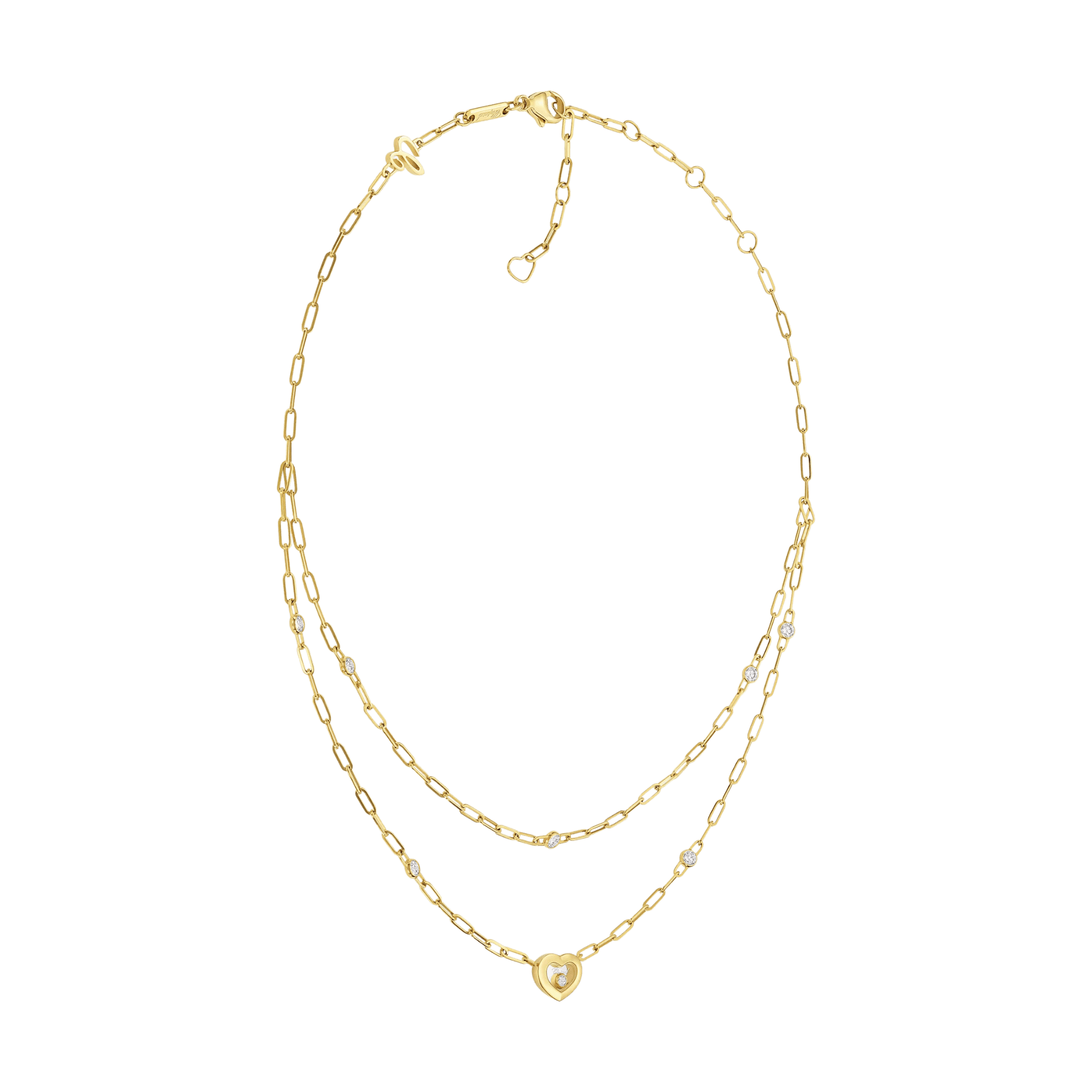 Chopard Happy Diamonds Icons Heart collier geelgoud met diamant - 81A054-0020 - #2