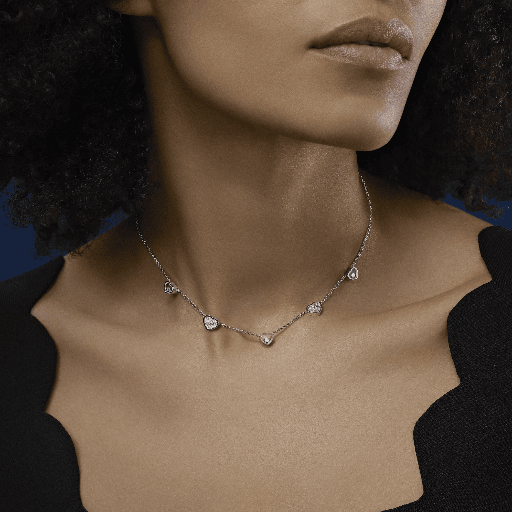 Chopard Happy Diamonds Happy Hearts collier witgoud met diamant - 81A089-1401 - #4