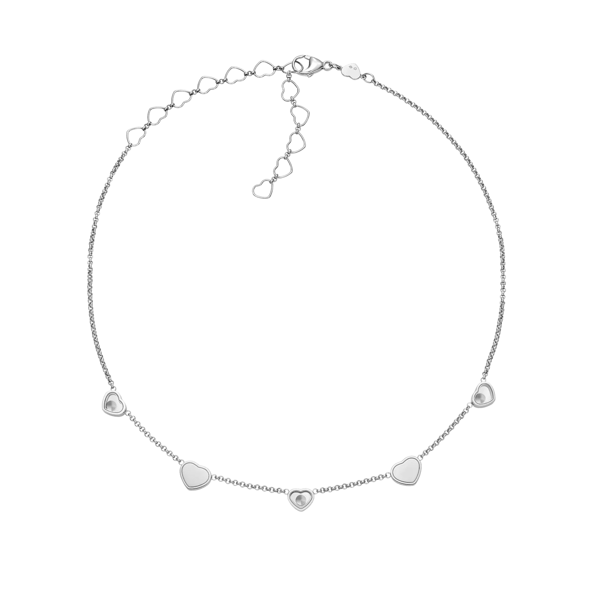 Chopard Happy Diamonds Happy Hearts collier witgoud met diamant - 81A089-1401 - #3