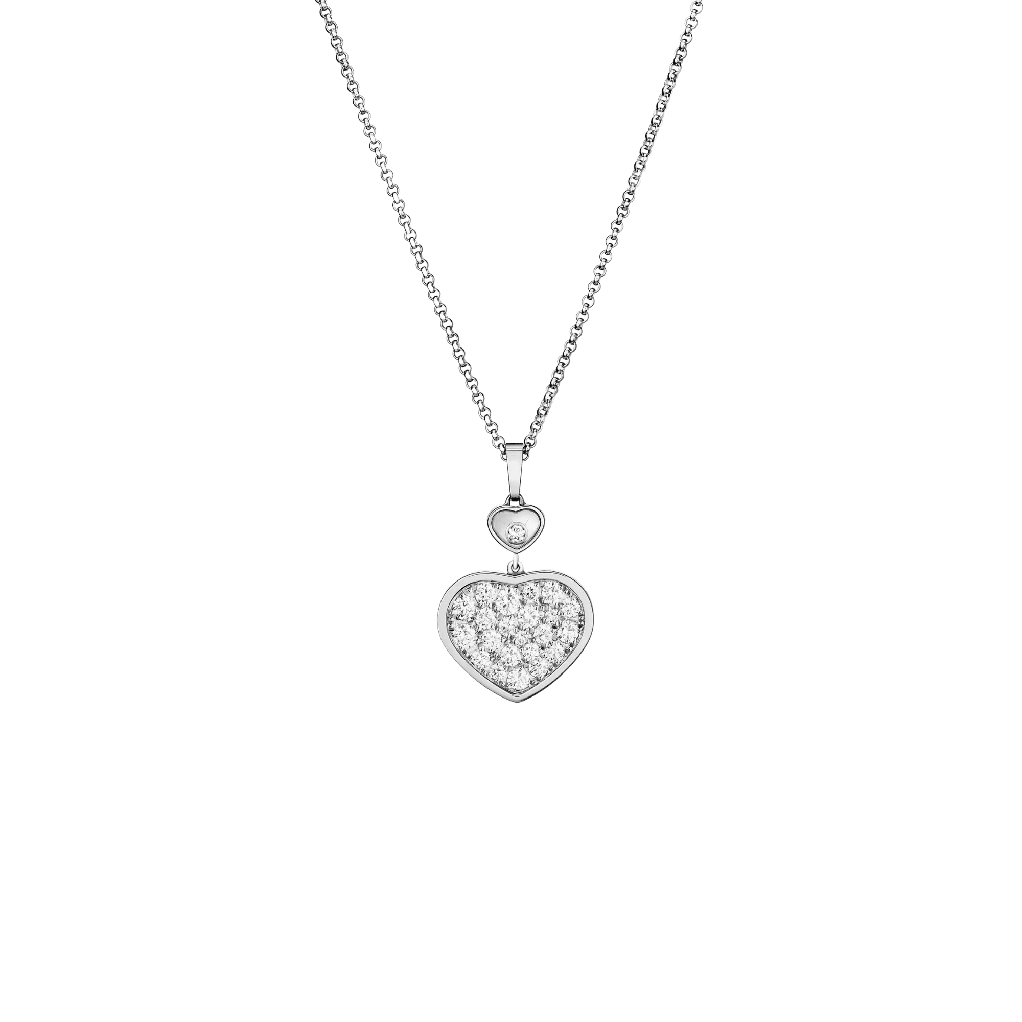 Chopard Happy Diamonds Happy Hearts collier witgoud met diamant - 797482-1009 - #1