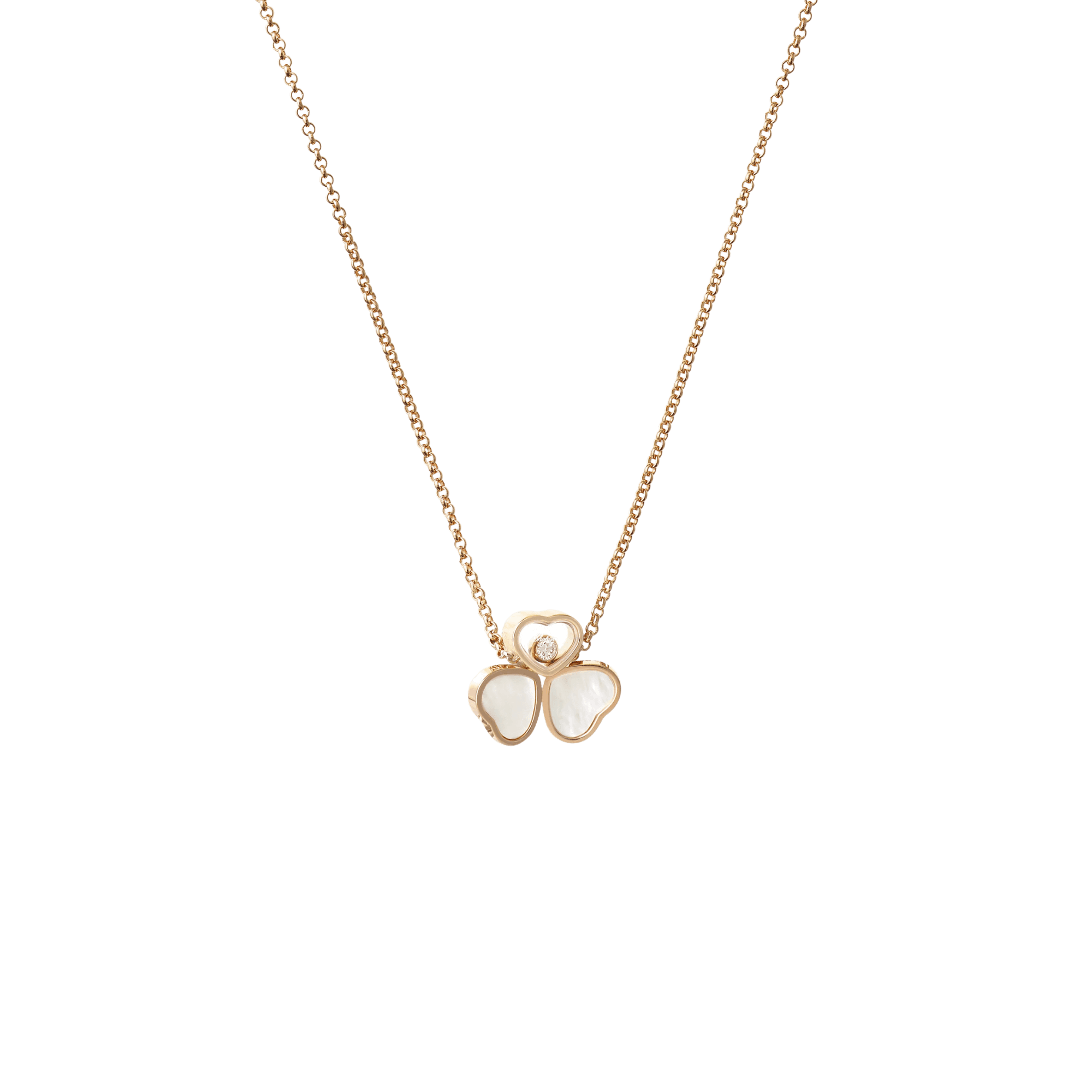 Chopard Happy Diamonds Happy Hearts collier roodgoud met diamant - 81A083-5311 - #2