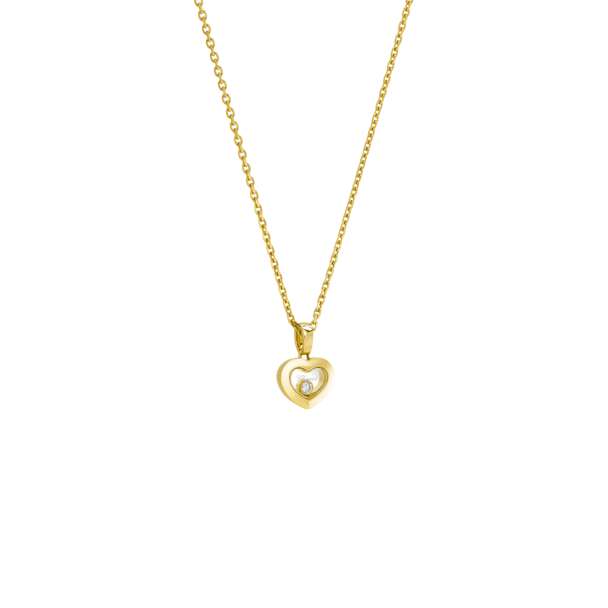 Chopard Happy Diamonds Icons Heart collier geelgoud met diamant - 79A054-0001 - #2