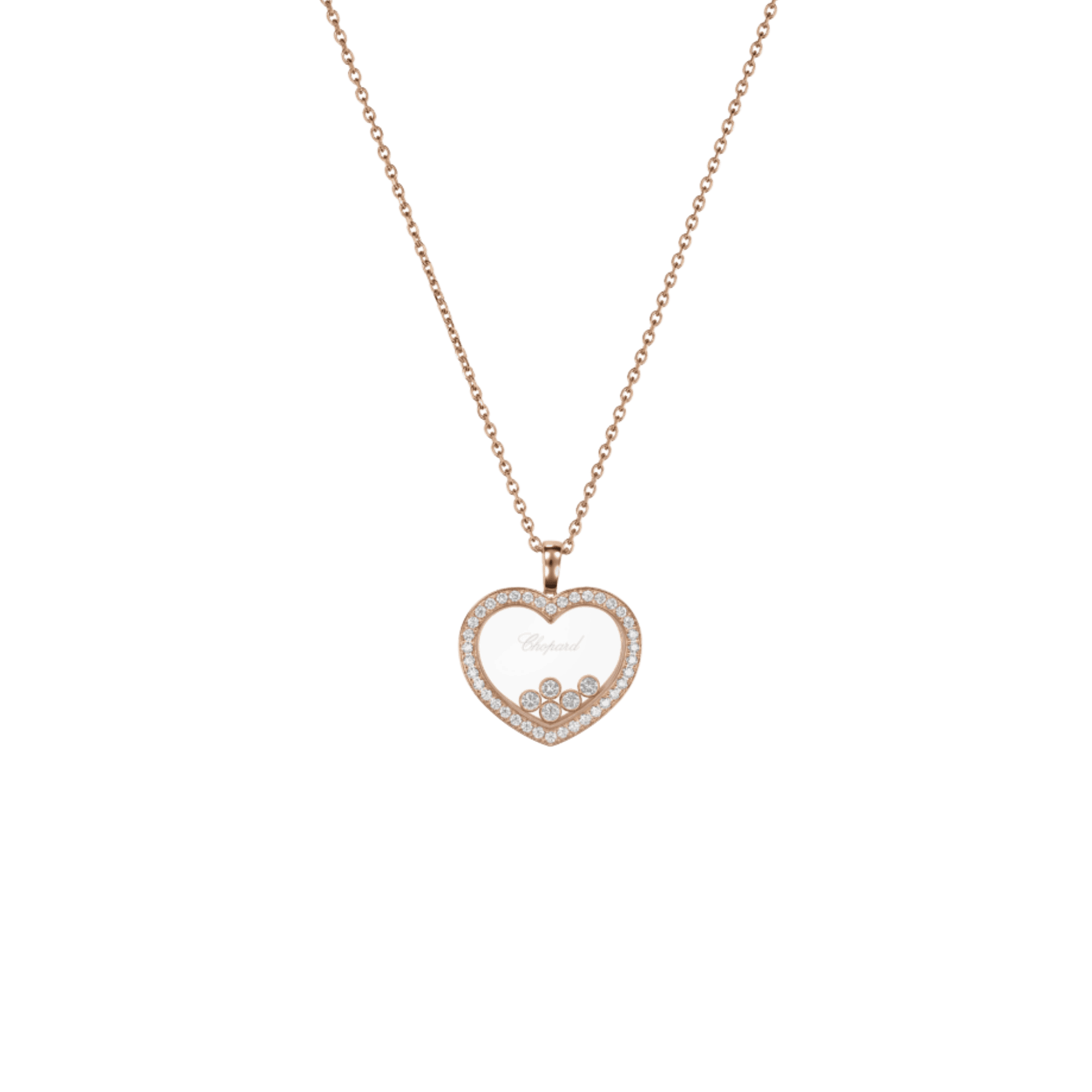 Chopard Happy Diamonds Icons Heart collier roodgoud met diamant - 79A039-5201 - #1
