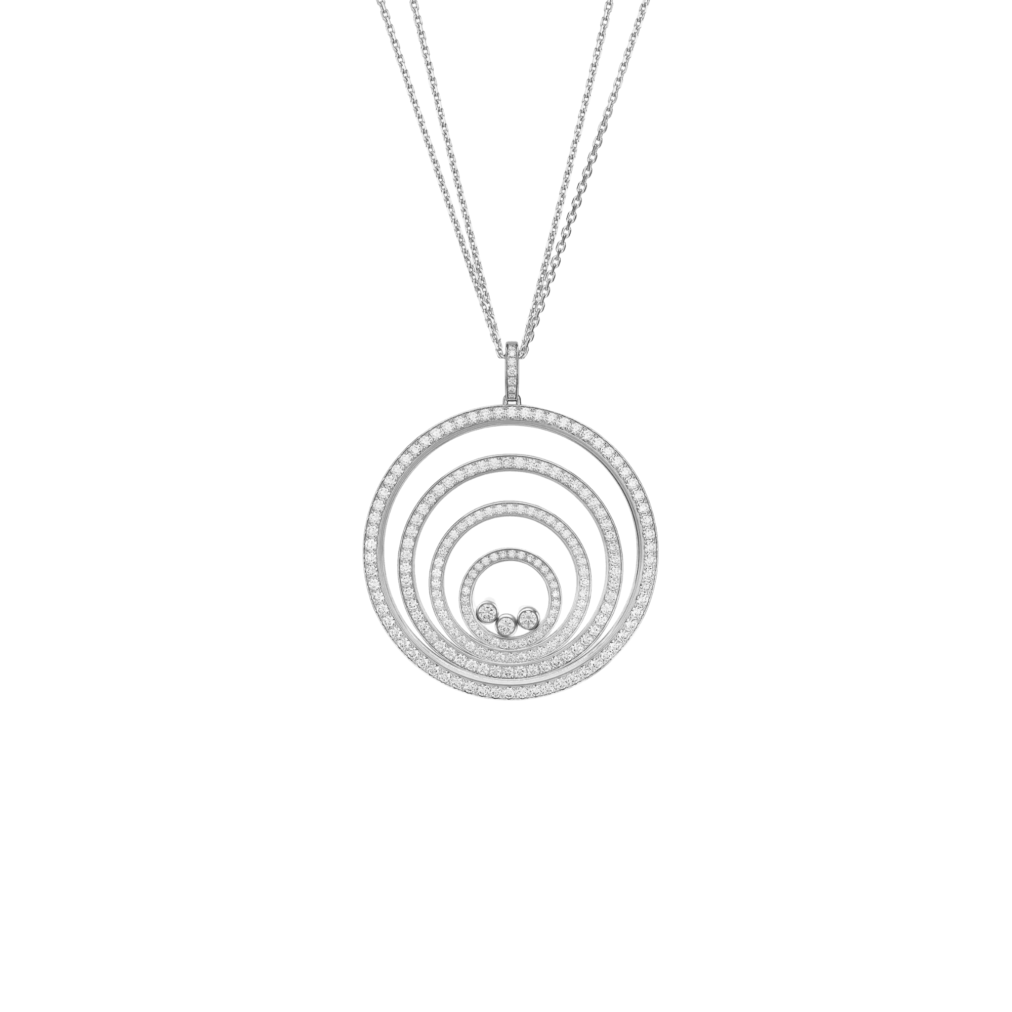 Chopard Happy Diamonds Happy Spirit collier witgoud met diamant - 798233-1001 - #1