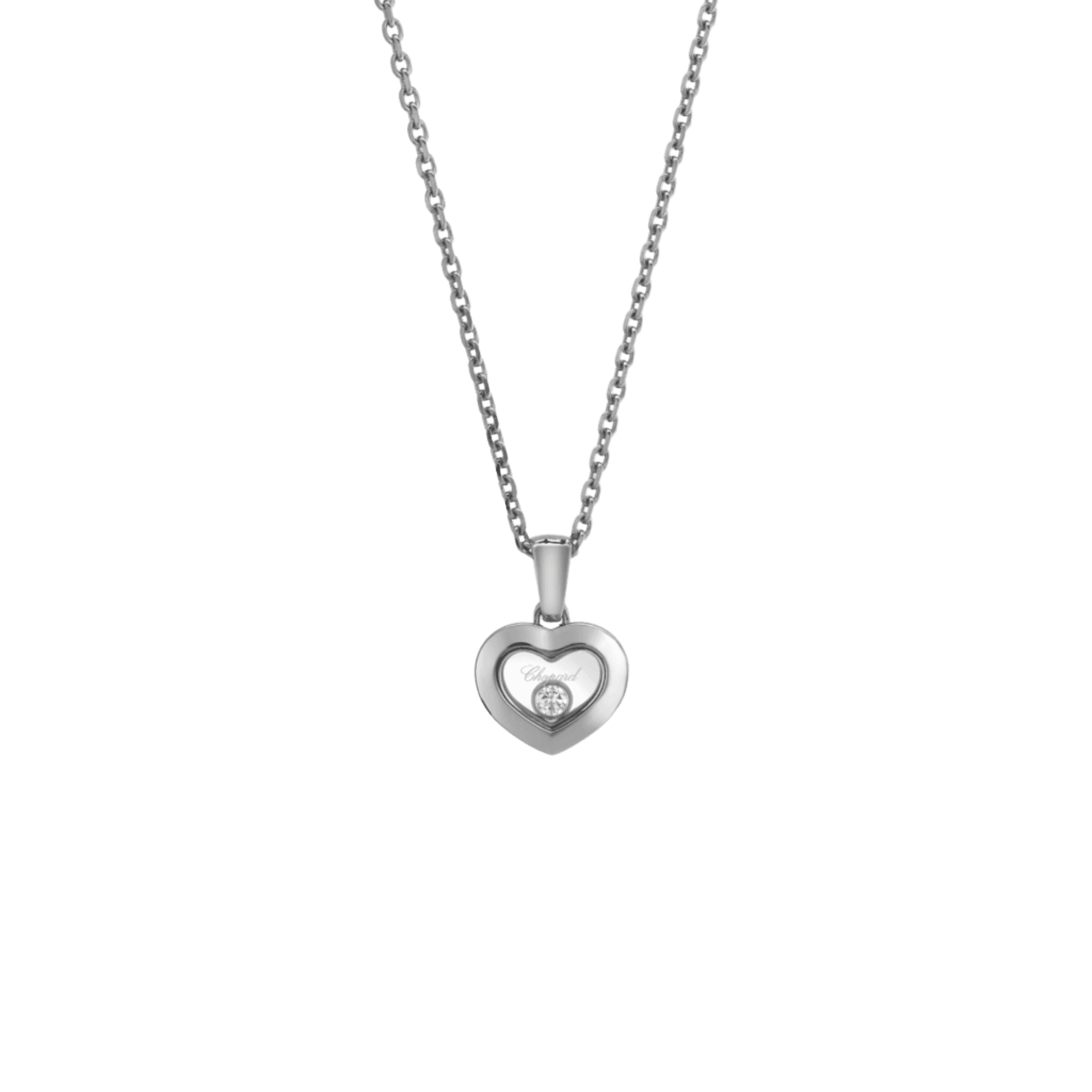 Chopard Happy Diamonds Icons Heart collier witgoud met diamant - 79A054-1001 - #1