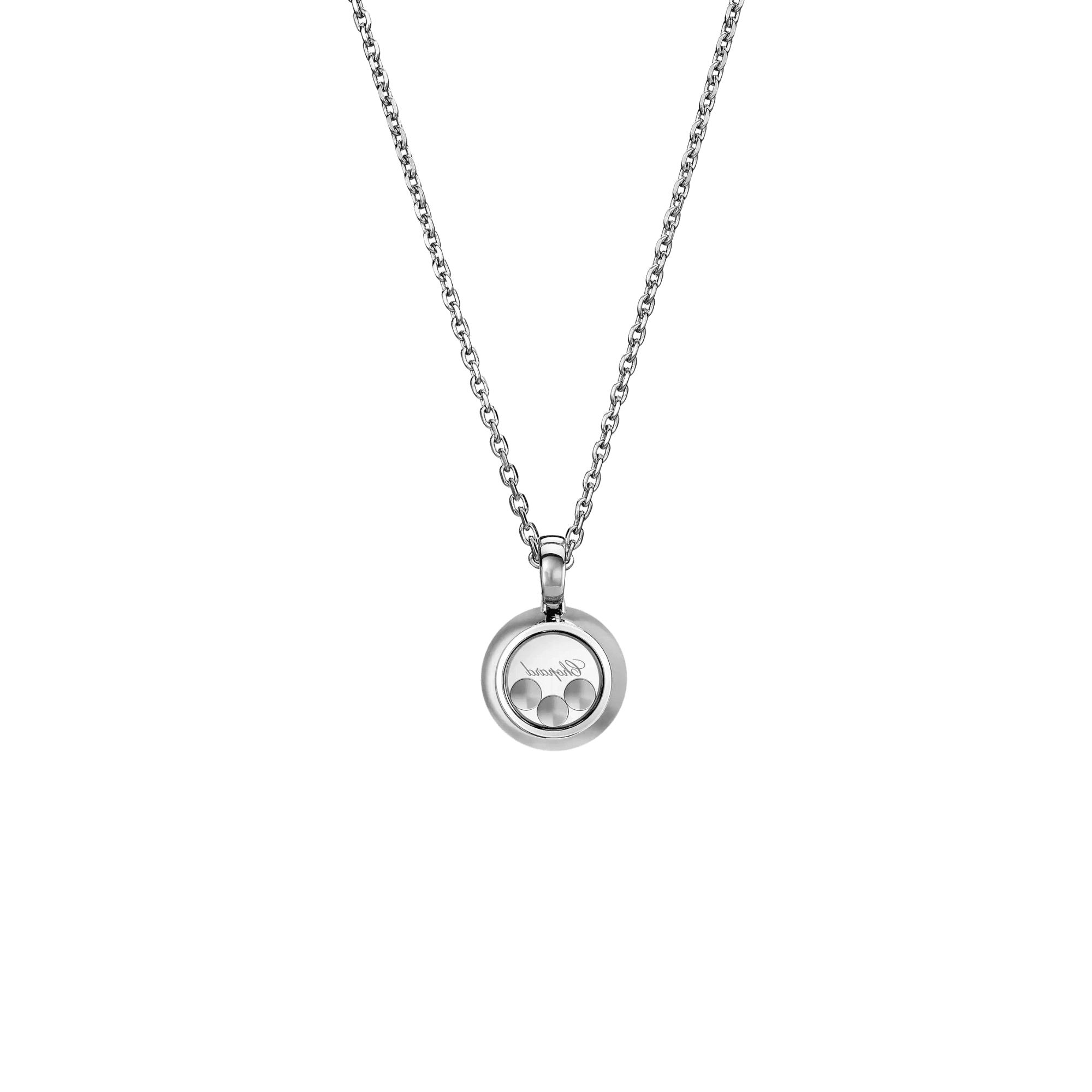Chopard Happy Diamonds Icons Round collier witgoud met diamant - 79A018-1201 - #3