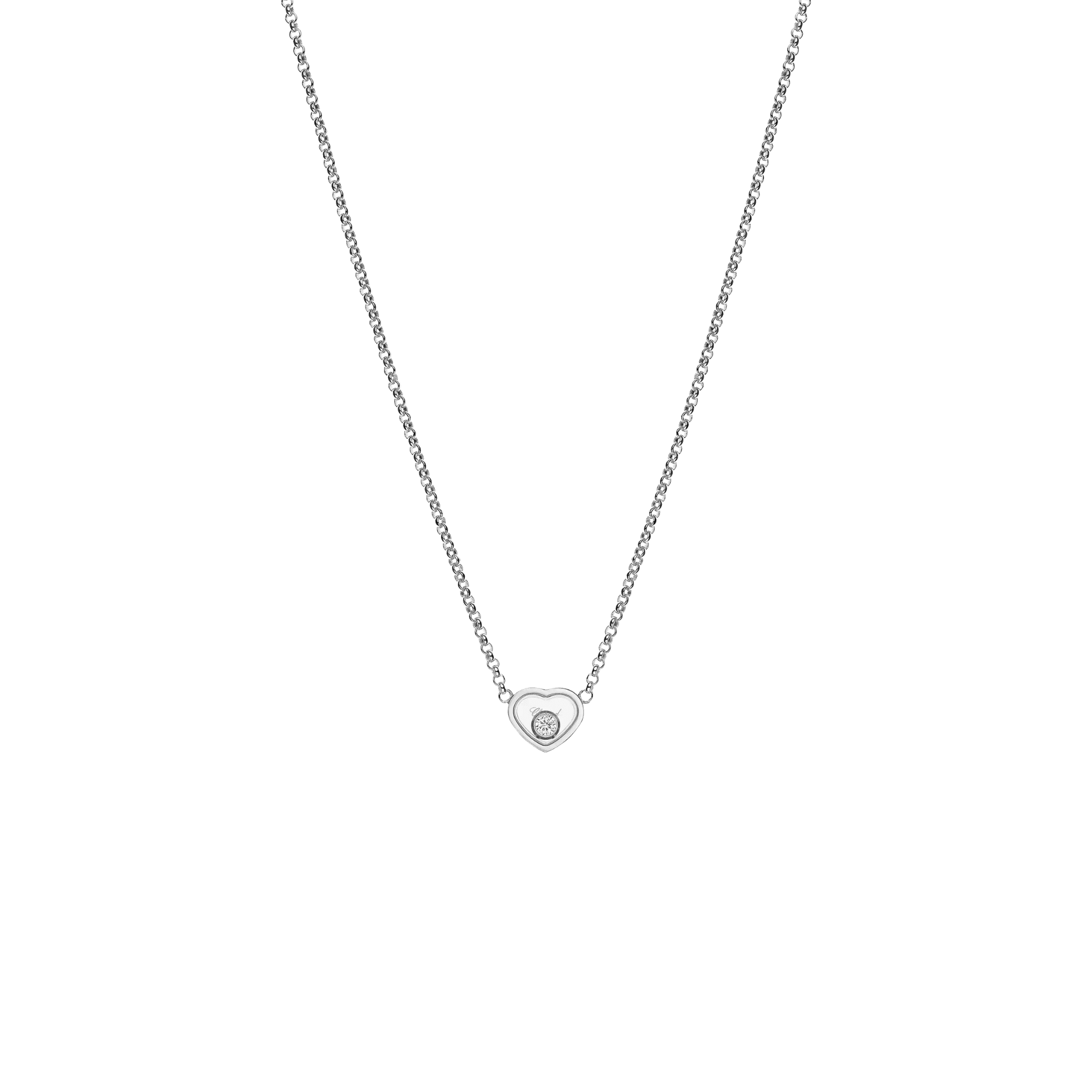 Chopard Happy Diamonds Happy Hearts collier witgoud met diamant - 81A086-1001 - #1