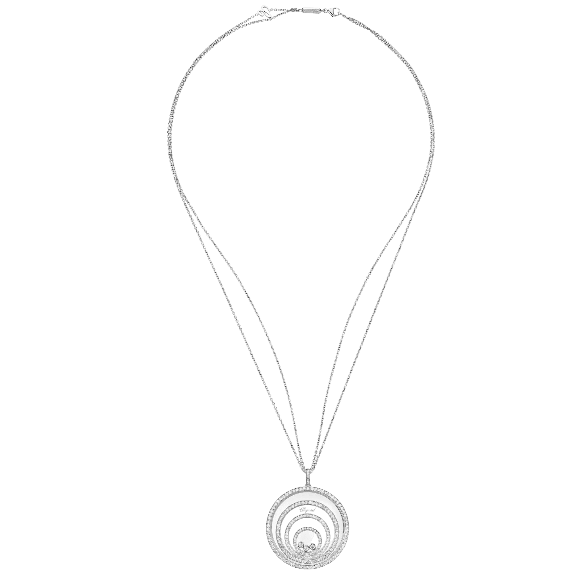 Chopard Happy Diamonds Happy Spirit collier witgoud met diamant - 798233-1001 - #4