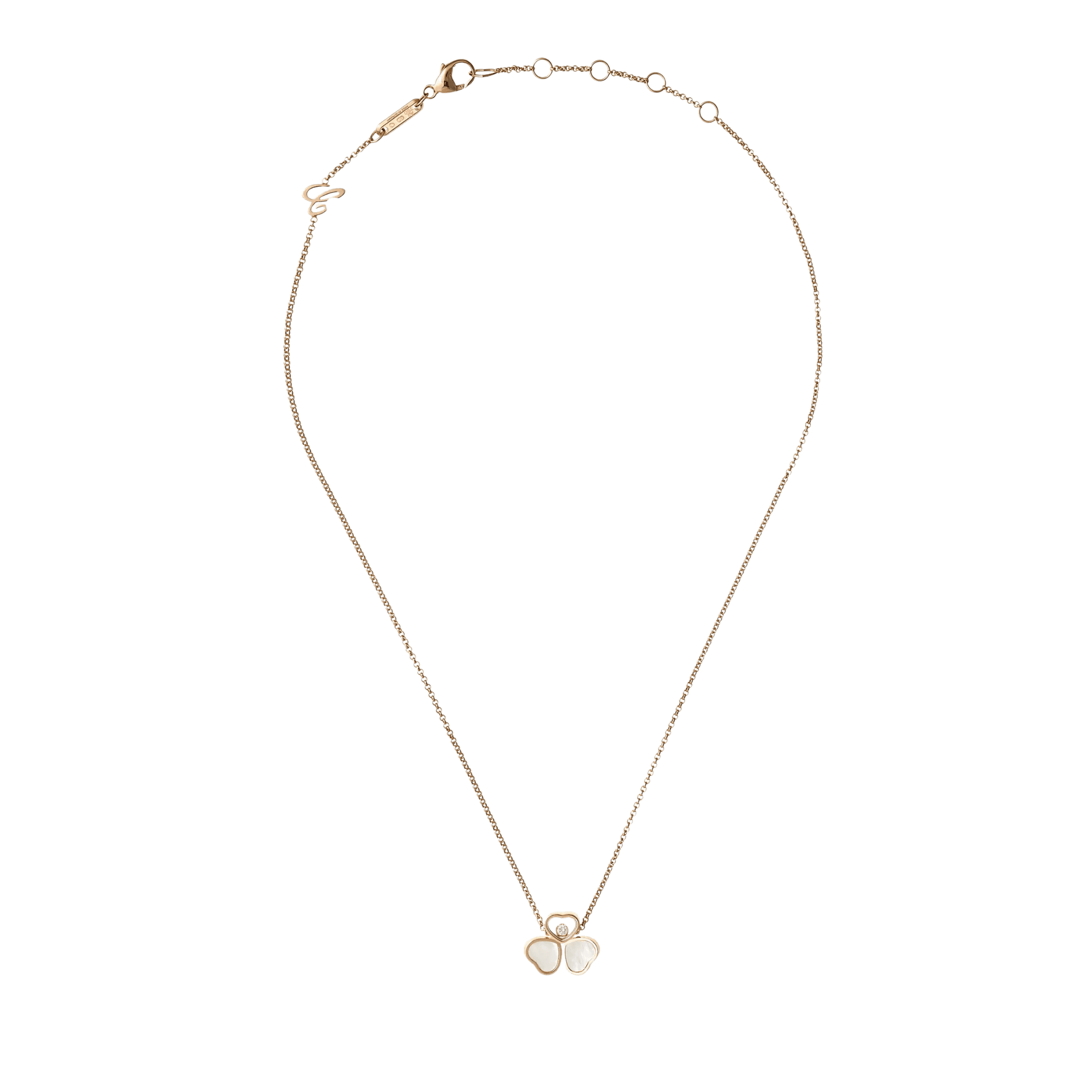 Chopard Happy Diamonds Happy Hearts collier roodgoud met diamant - 81A083-5311 - #4