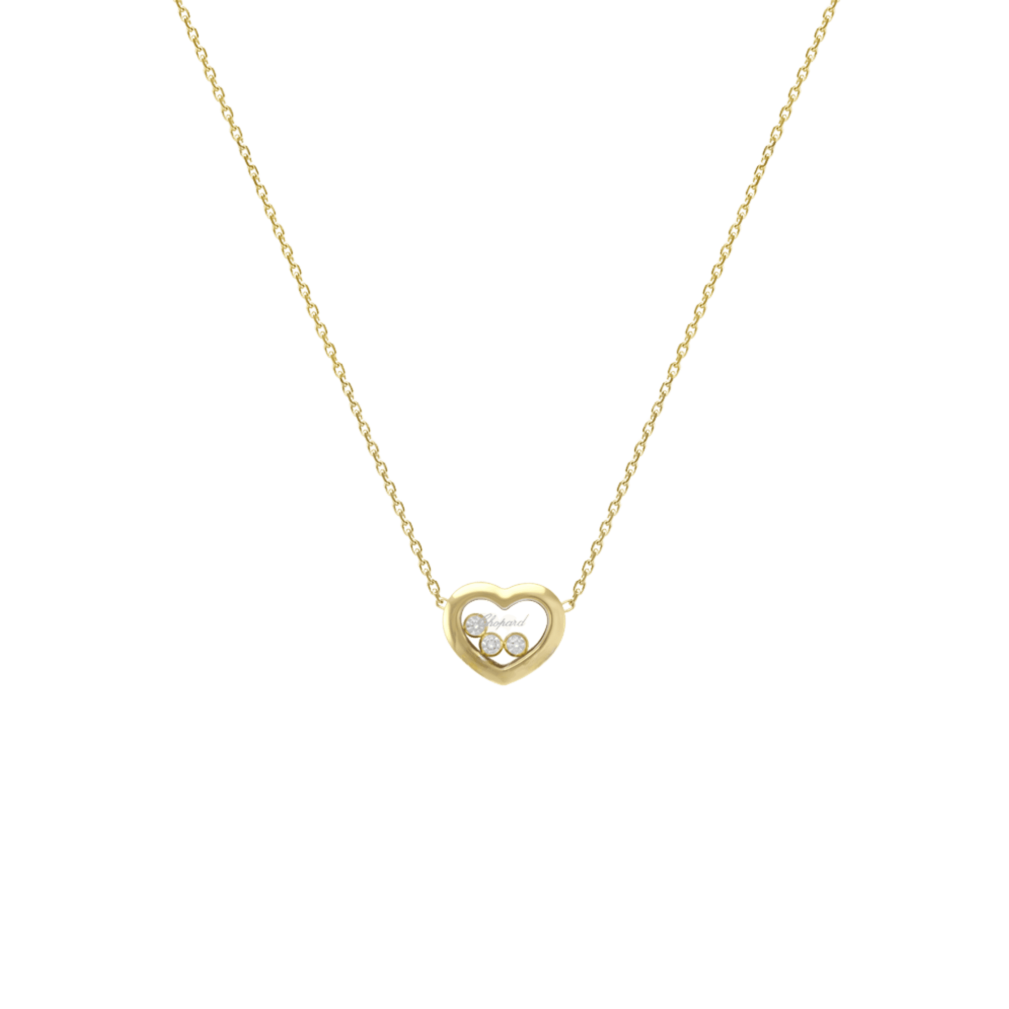 Chopard Happy Diamonds Icons Heart collier geelgoud met diamant - 81A611-0001 - #1