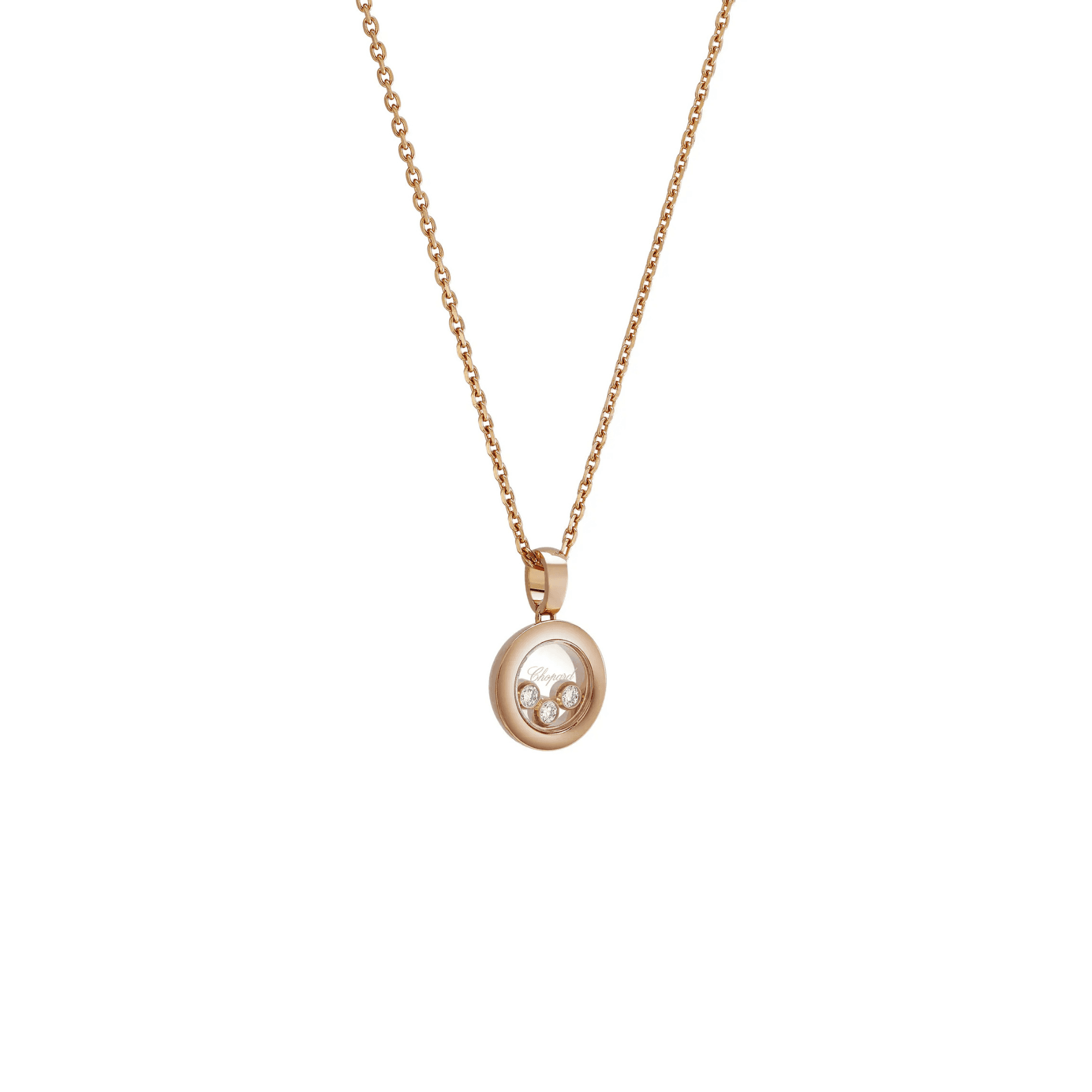Chopard Happy Diamonds Icons Round collier roodgoud met diamant - 79A018-5001 - #2