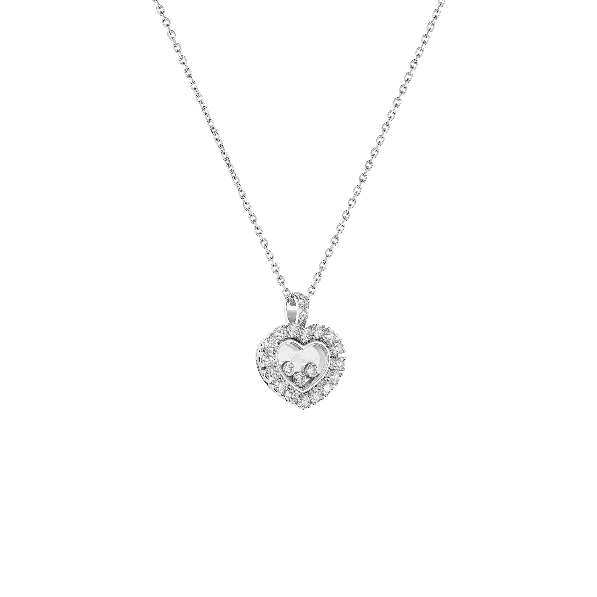 Chopard Happy Diamonds collier witgoud met diamant - 79A615-1001 - #2