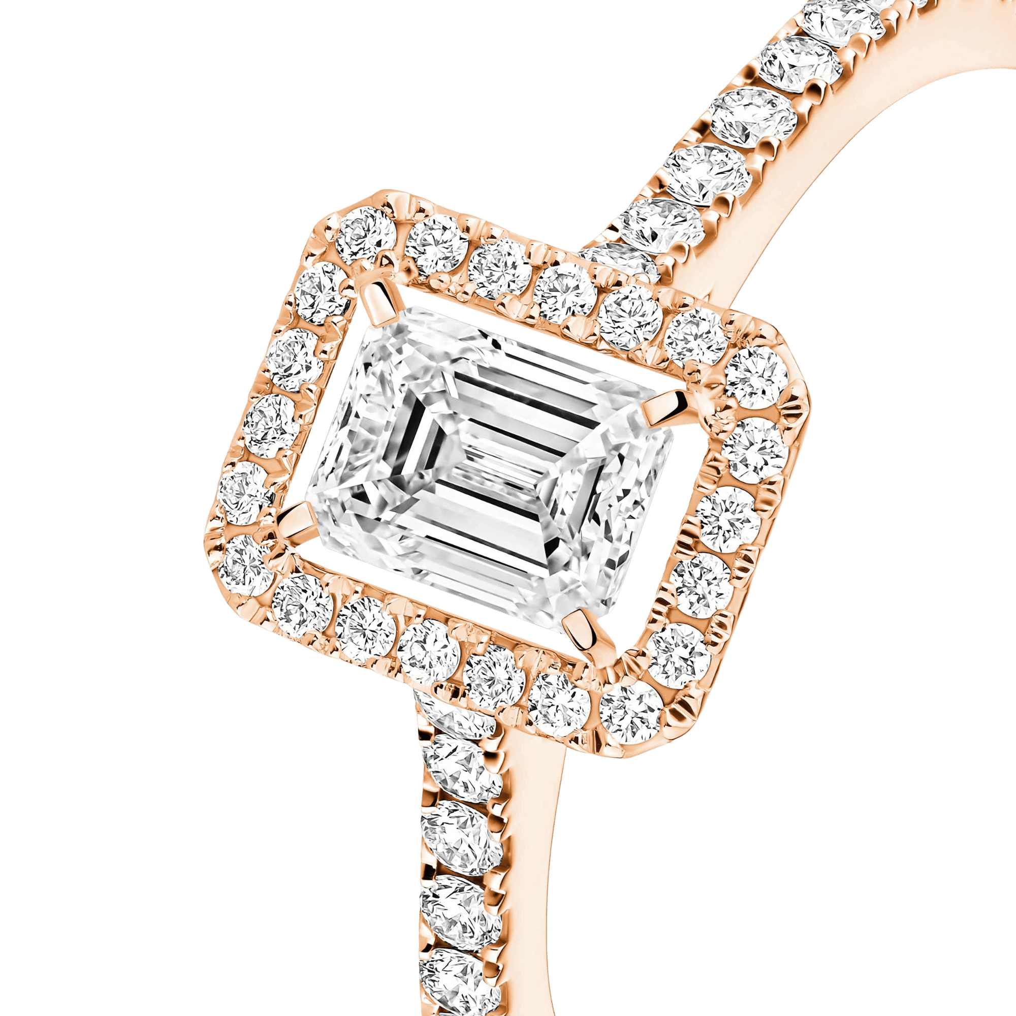 Messika Joy ring roodgoud met diamant - 14509-PG GIA - #2