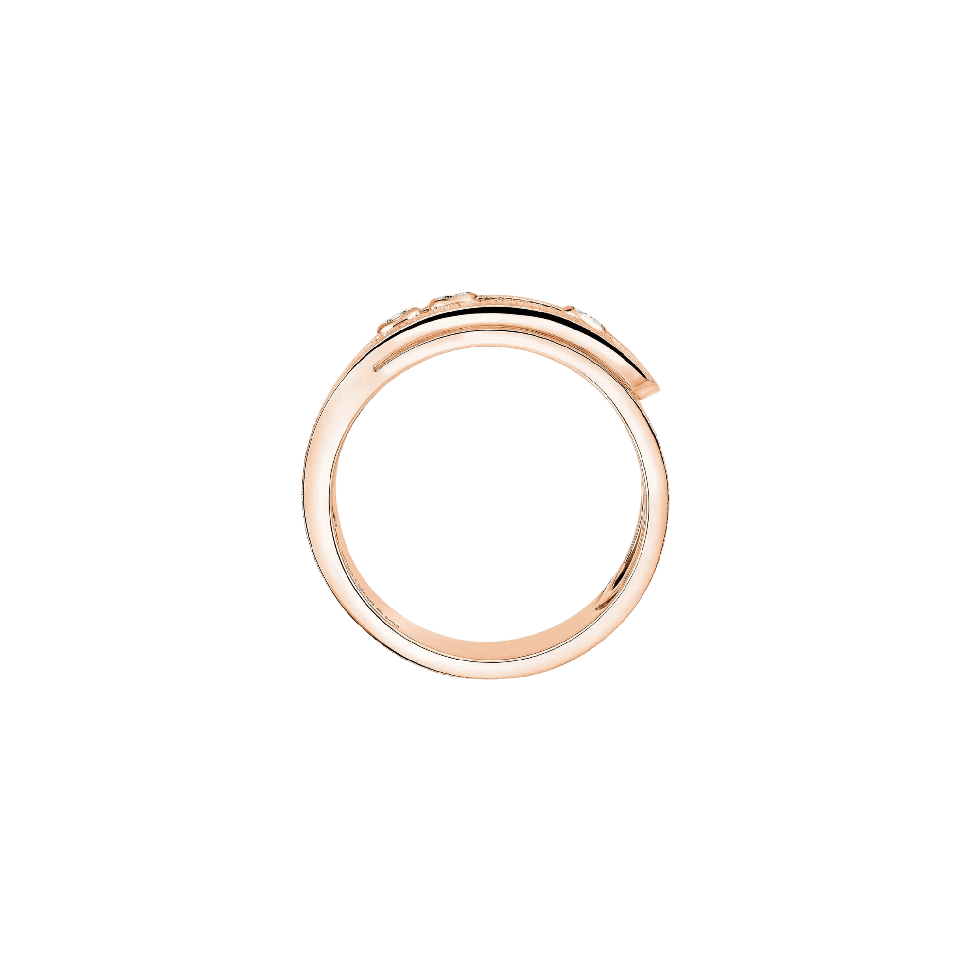 Messika Move Noa Ciselé ring roodgoud met diamant - 14499-PG - #3