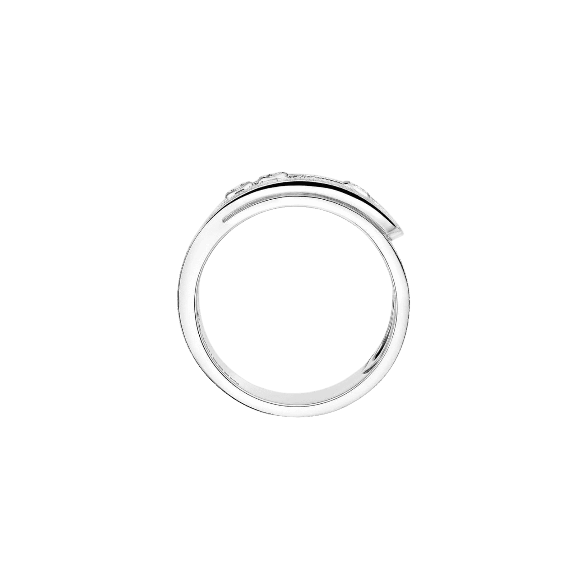 Messika Move Noa Ciselé ring witgoud met diamant - 14499-WG - #3