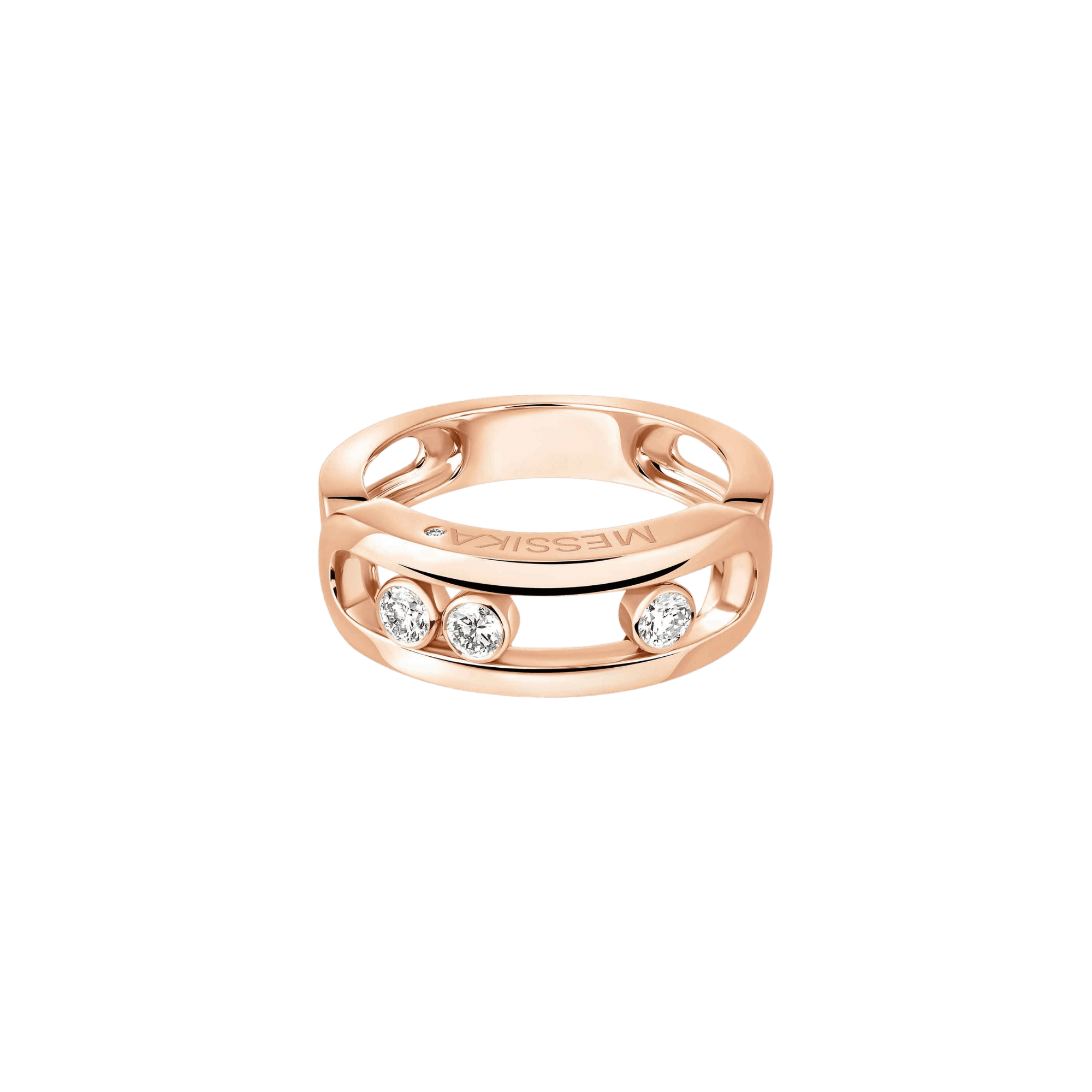 Messika Move Classic ring roodgoud met diamant - 3998-PG - #2